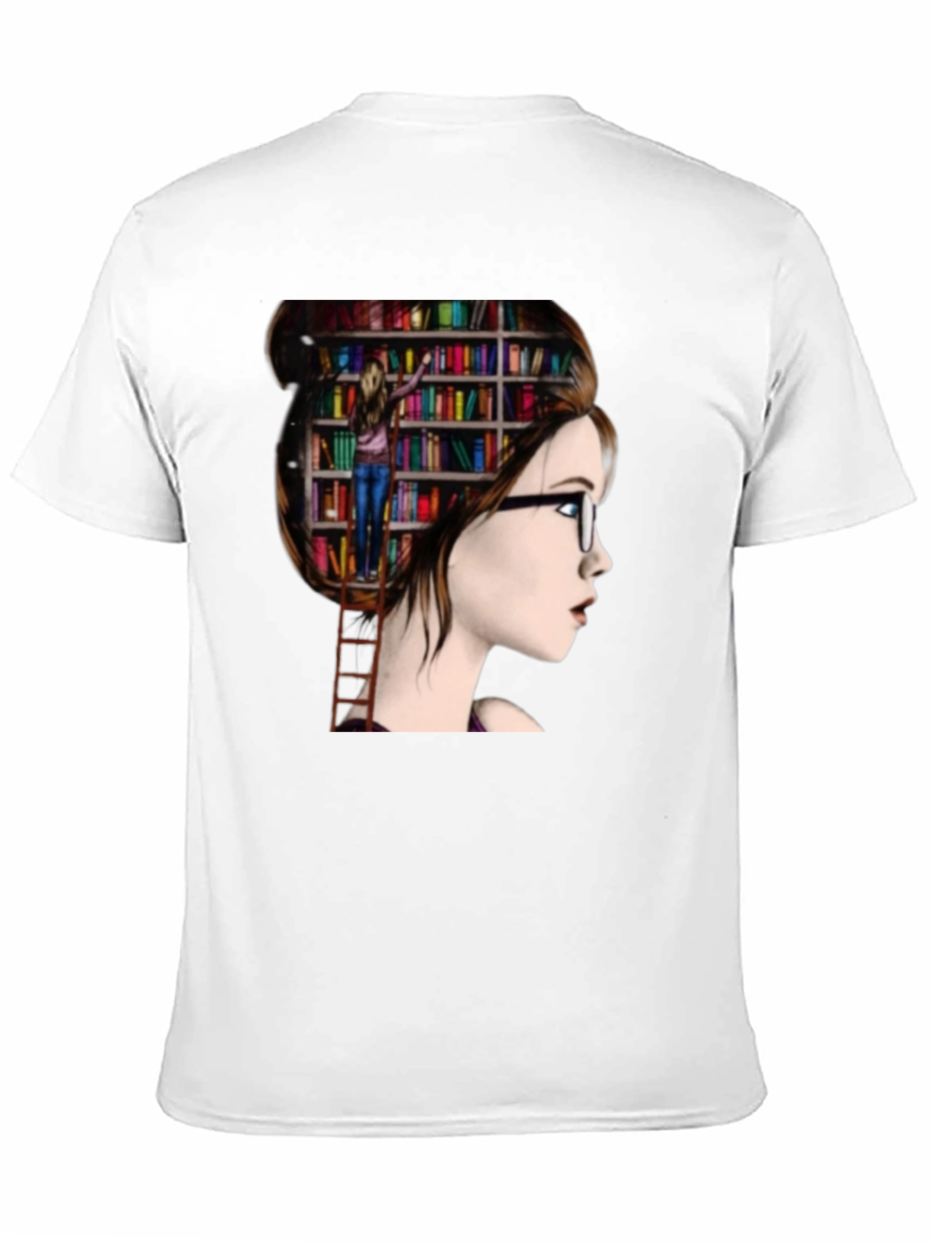 Book Lover T-Shirt - Reading on My Mind