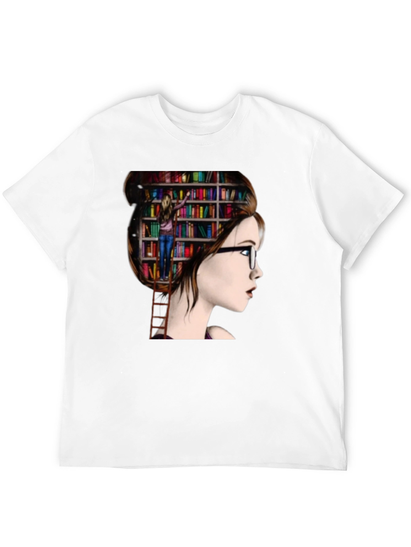 Book Lover T-Shirt - Reading on My Mind
