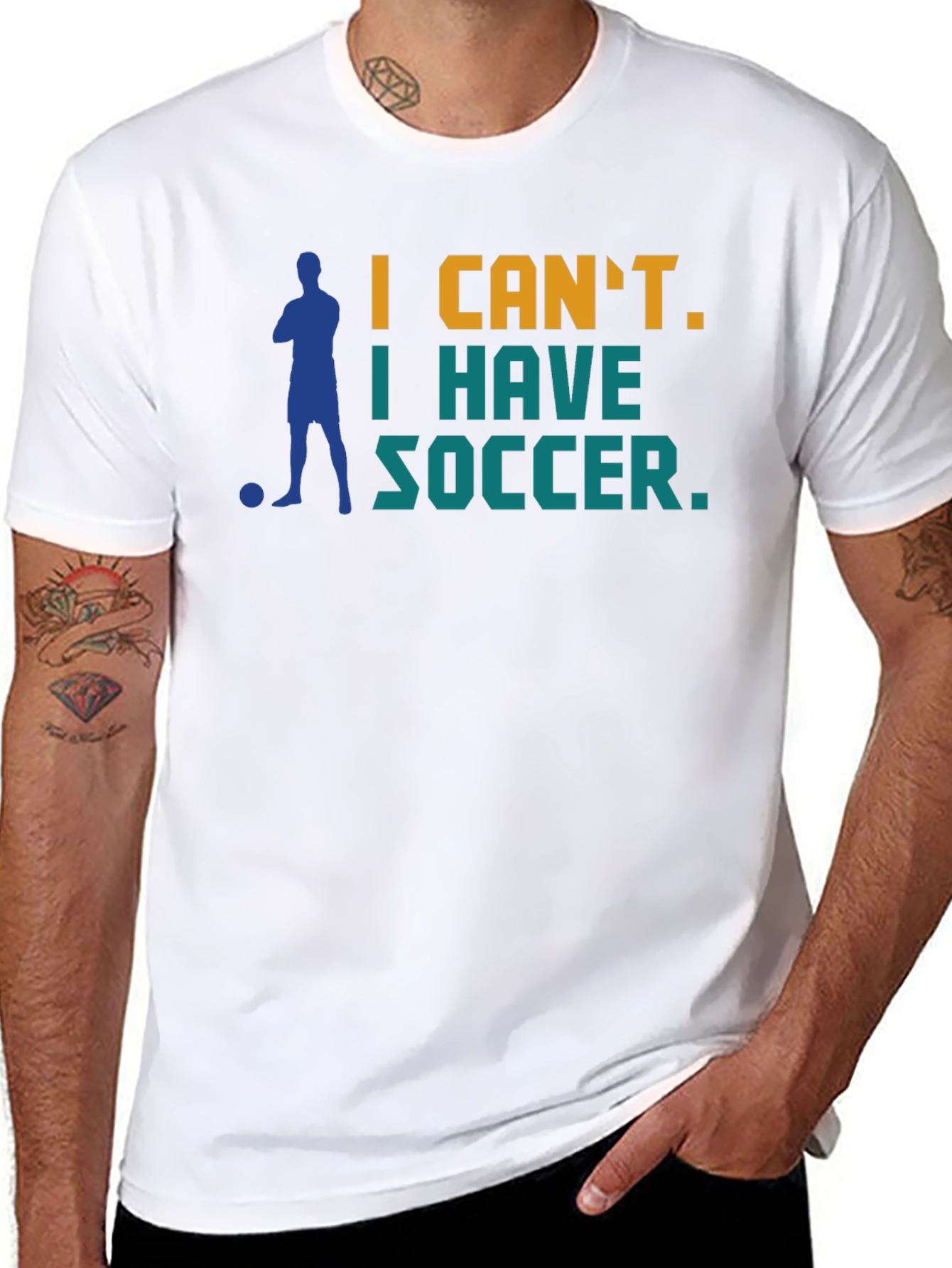 Funny Soccer Graphic T-Shirt