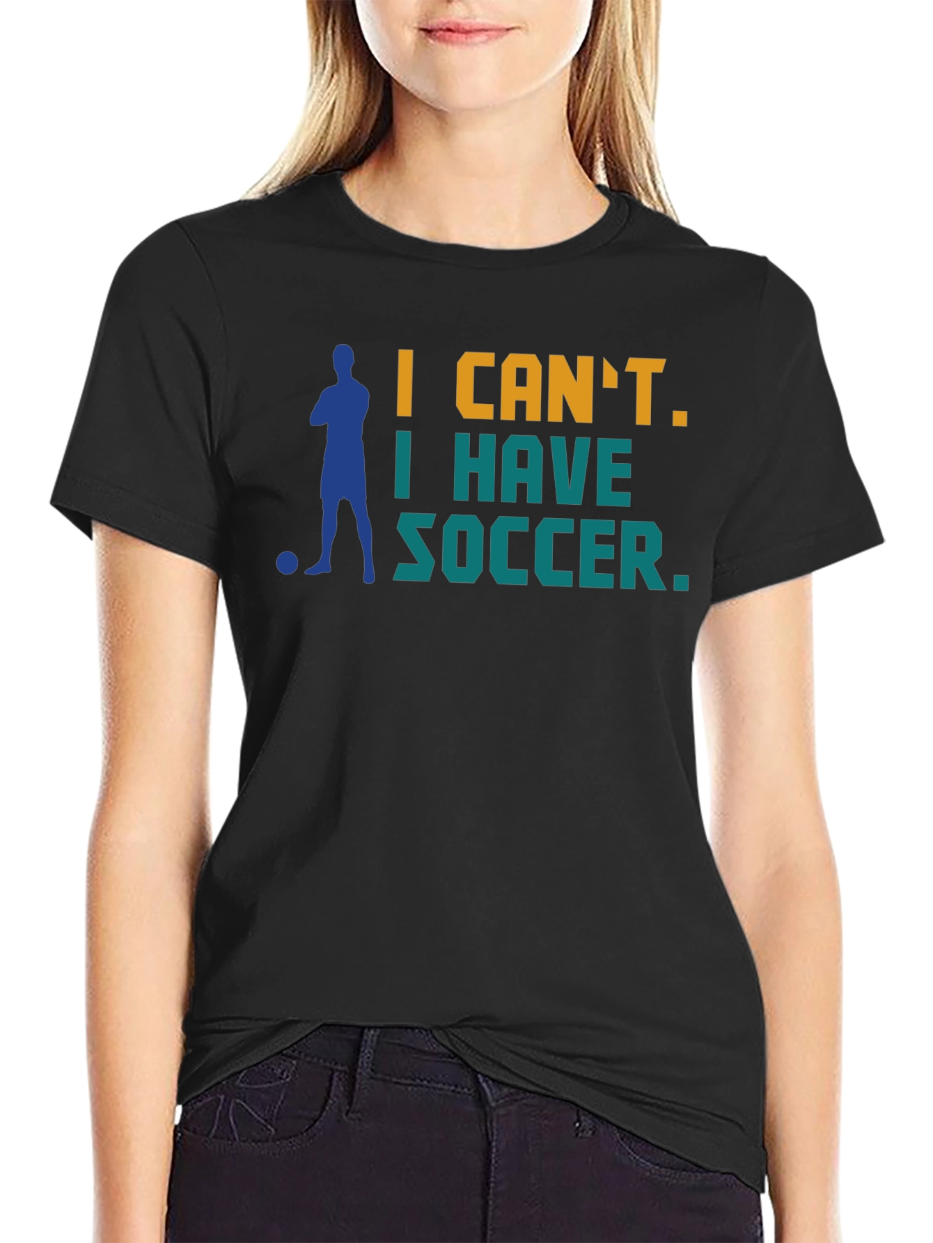Funny Soccer Graphic T-Shirt