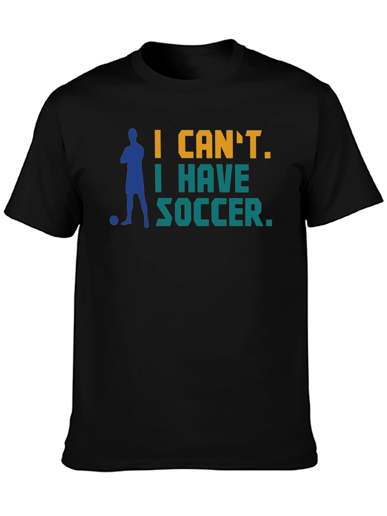 Funny Soccer Graphic T-Shirt