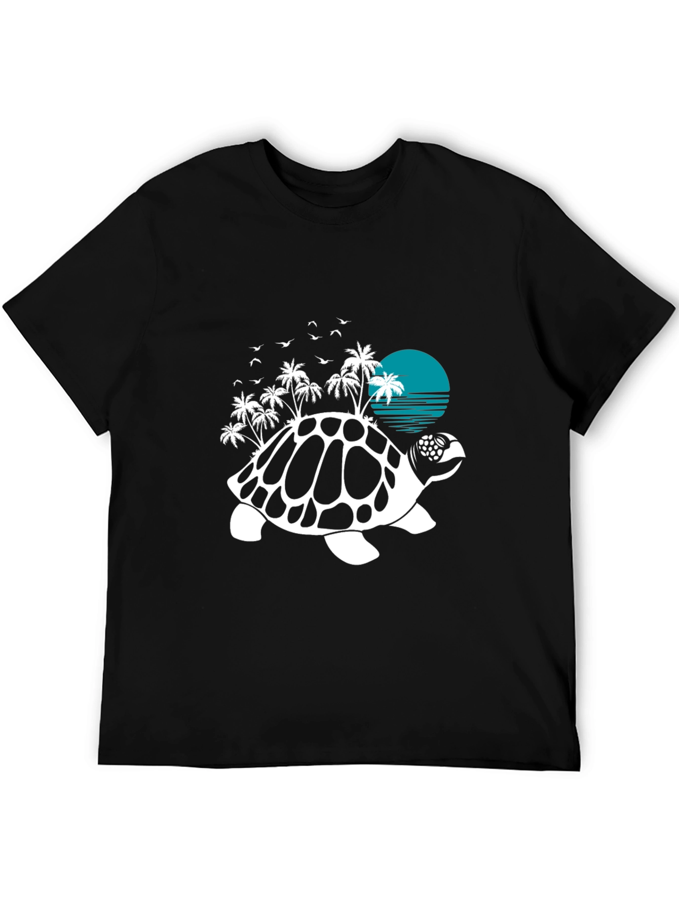 Turtle Island Graphic Tee - Beach Vibes
