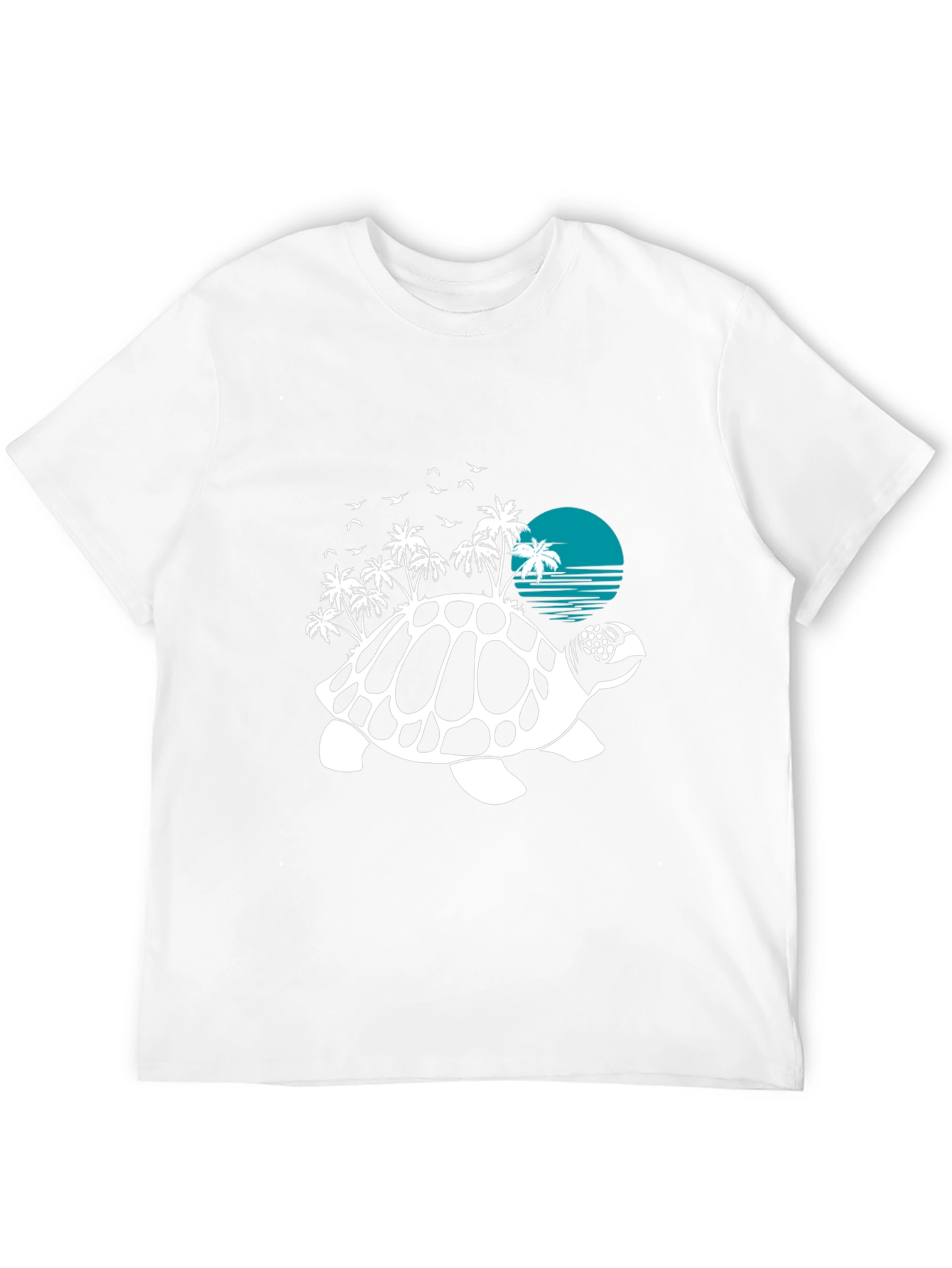 Turtle Island Graphic Tee - Beach Vibes
