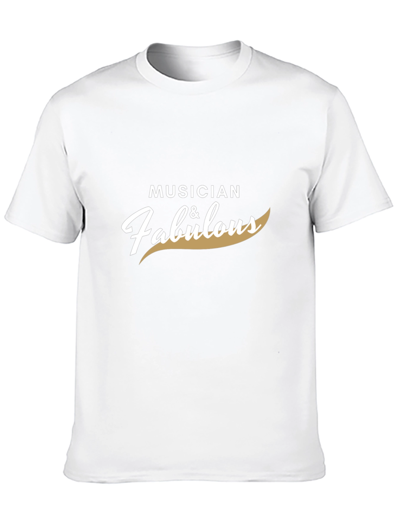 Musician & Fabulous Black T-Shirt