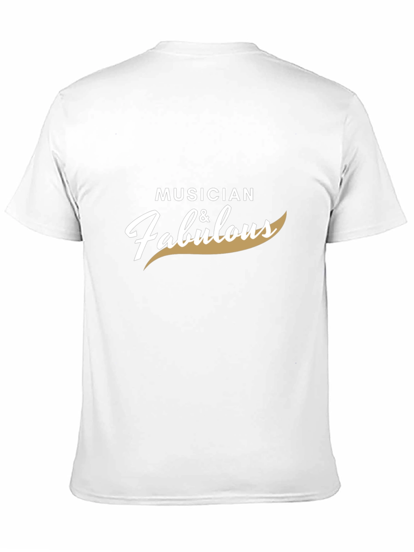 Musician & Fabulous Black T-Shirt