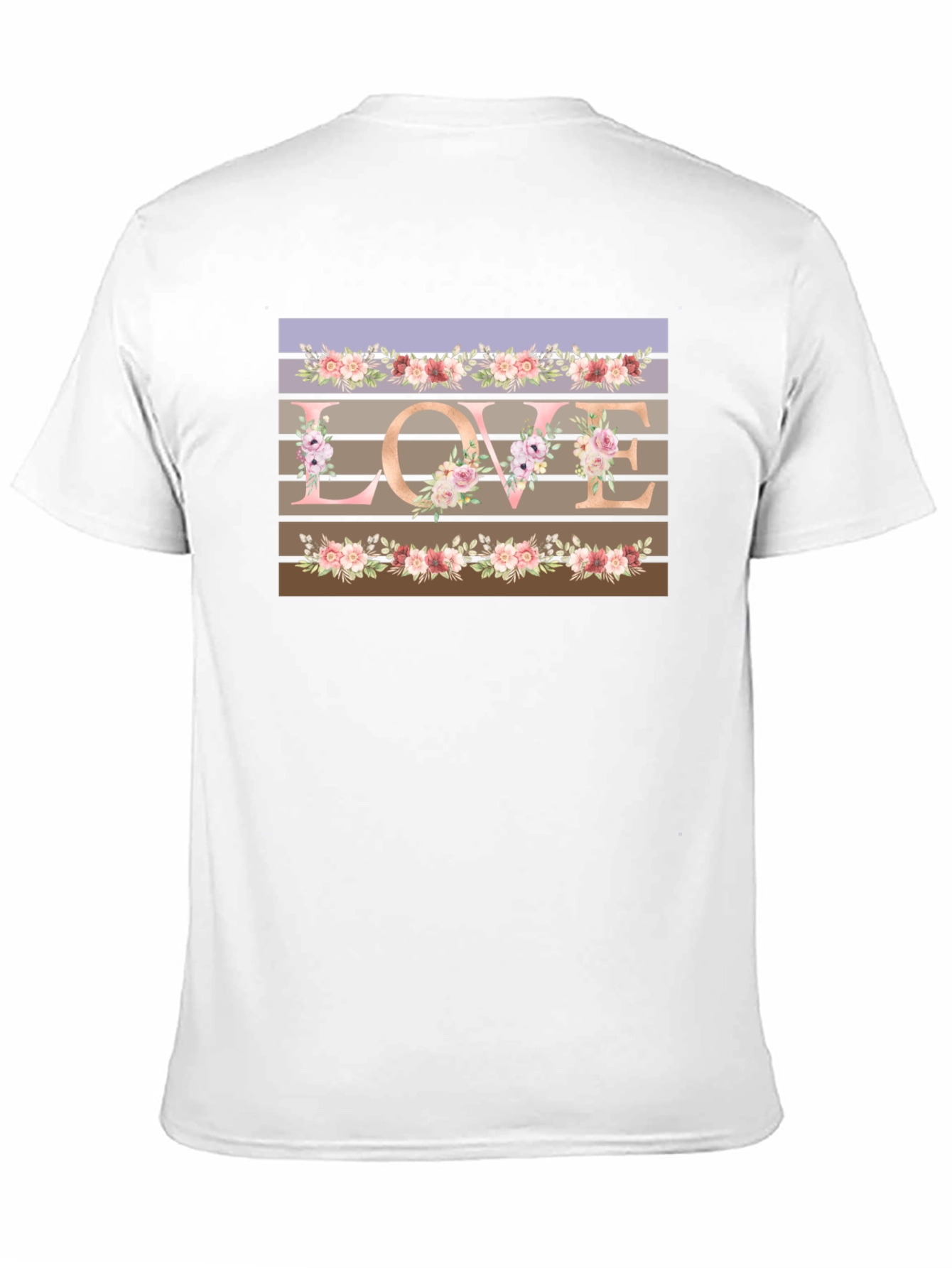 Floral LOVE T-Shirt - Stylish Graphic Tee