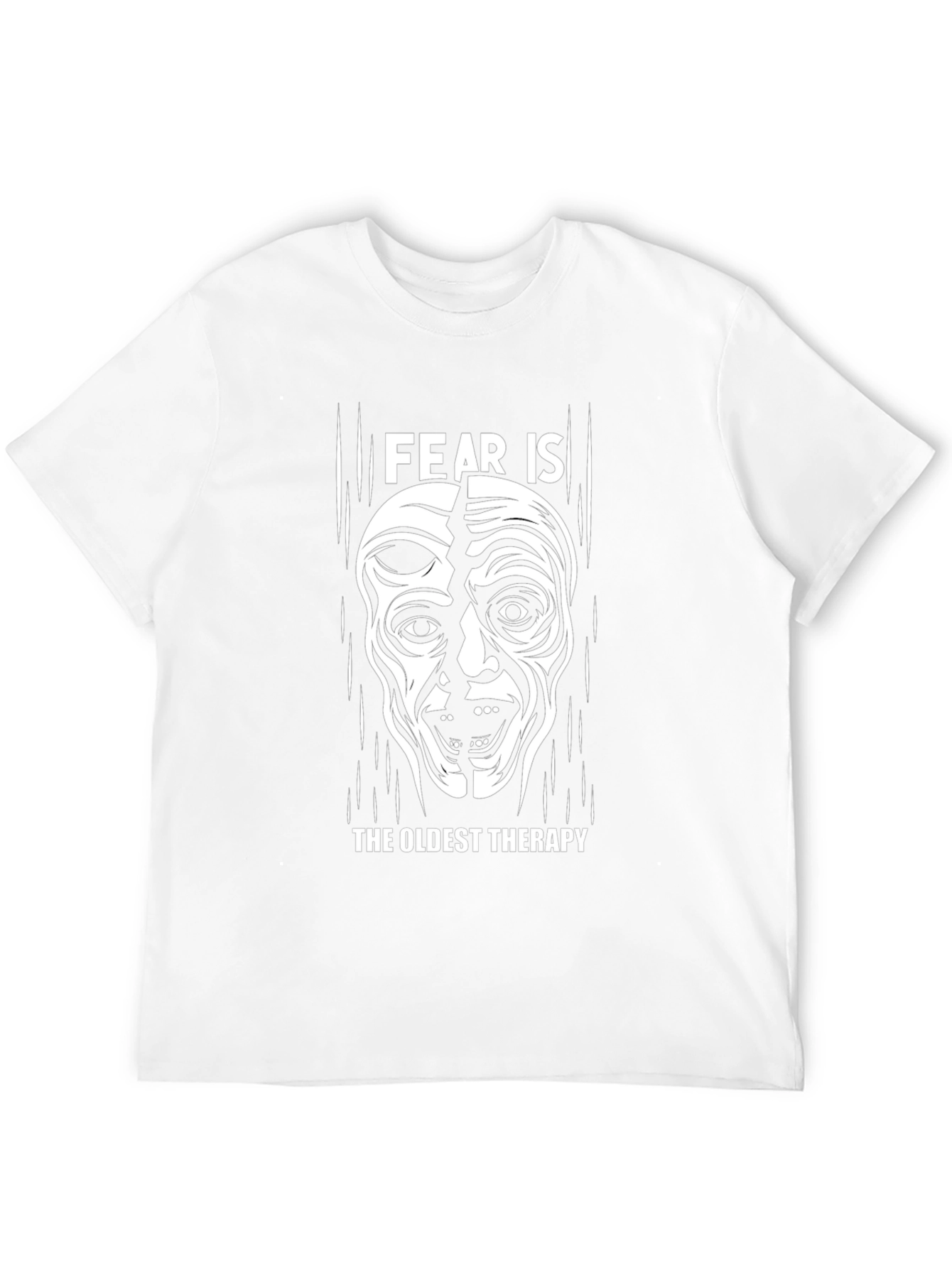 Fear Is The Oldest Therapy Graphic T-Shirt