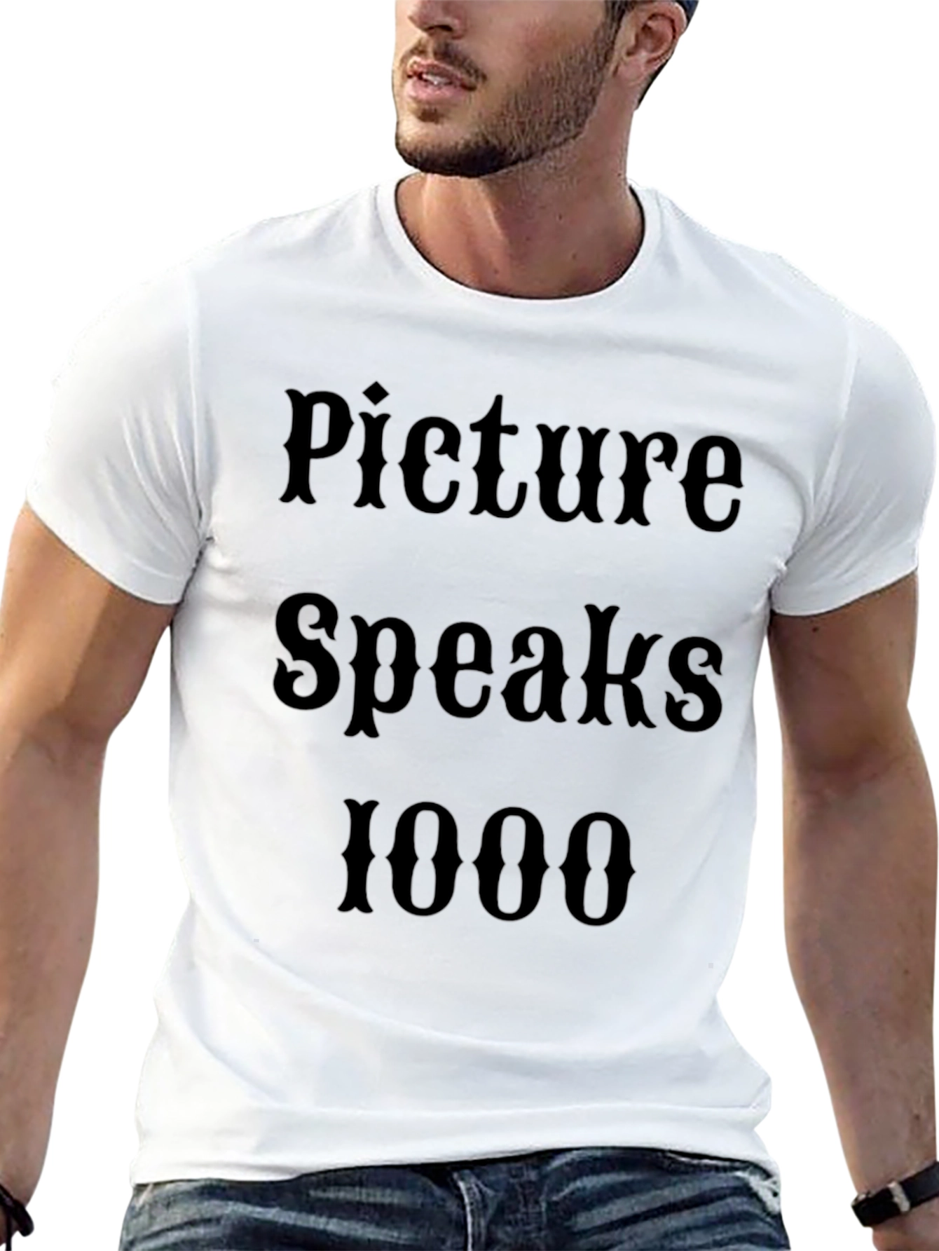 Picture Speaks 1000 T-Shirt - Black