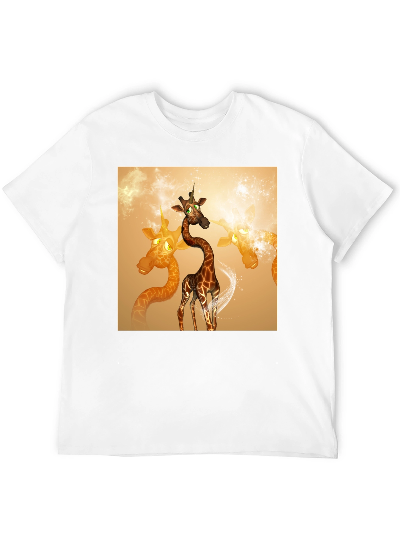 Giraffe T-Shirt: Unique Cartoon Design