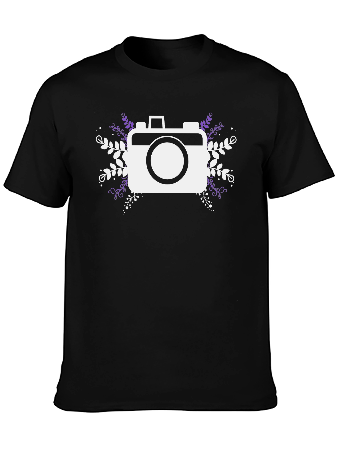 Camera Graphic Black T-Shirt