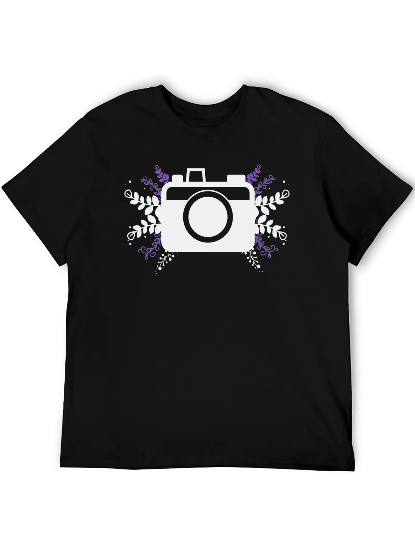 Camera Graphic Black T-Shirt