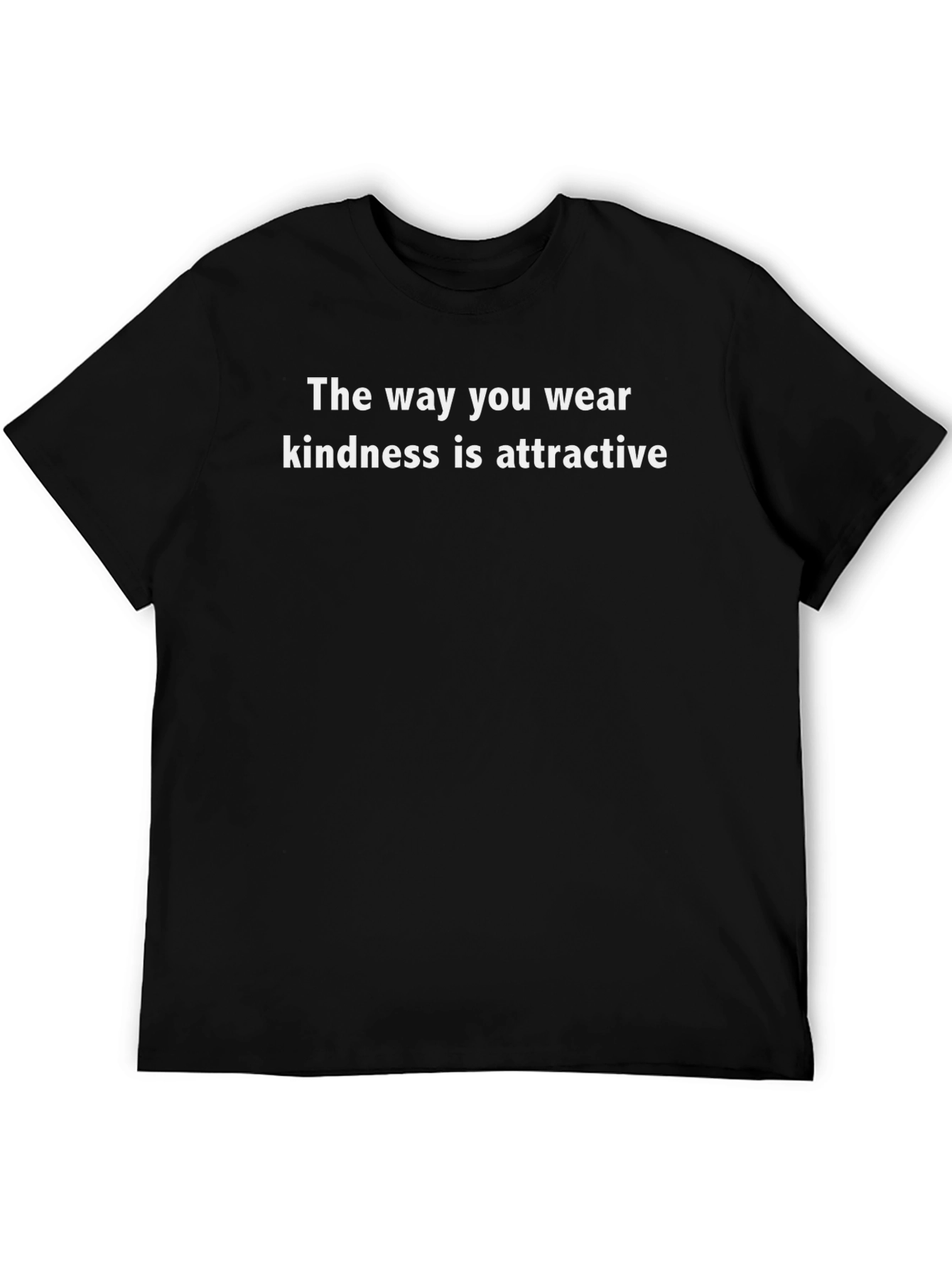Kindness is Attractive Graphic Tee - Stylish Comfort