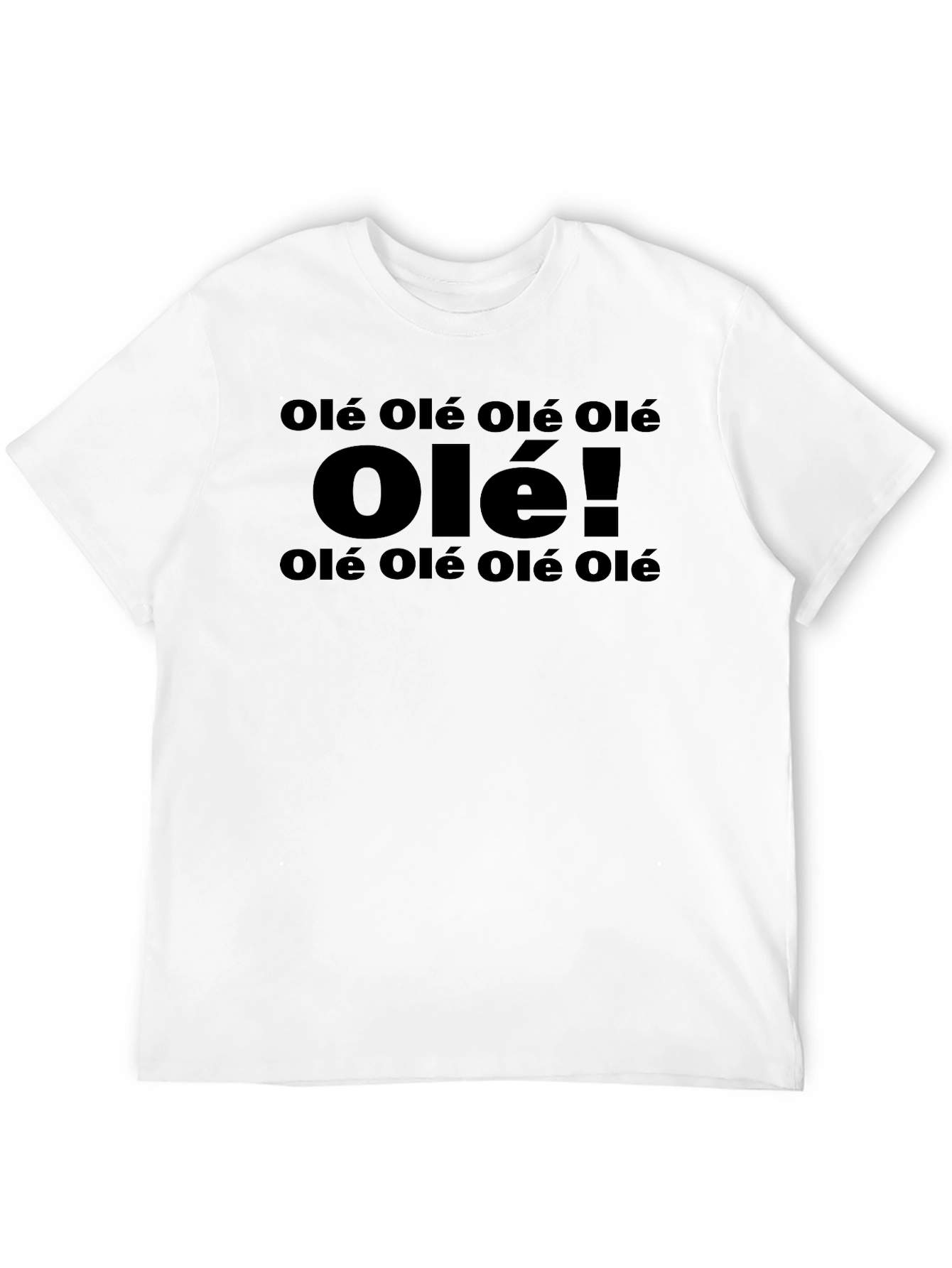 Olé! Graphic Print T-Shirt - Soft Cotton Tee