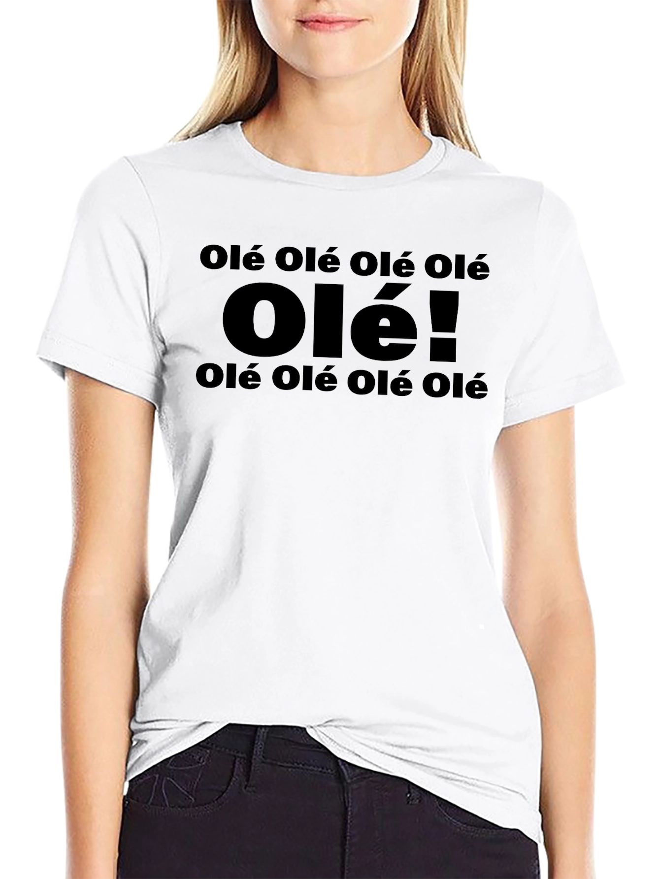 Olé! Graphic Print T-Shirt - Soft Cotton Tee