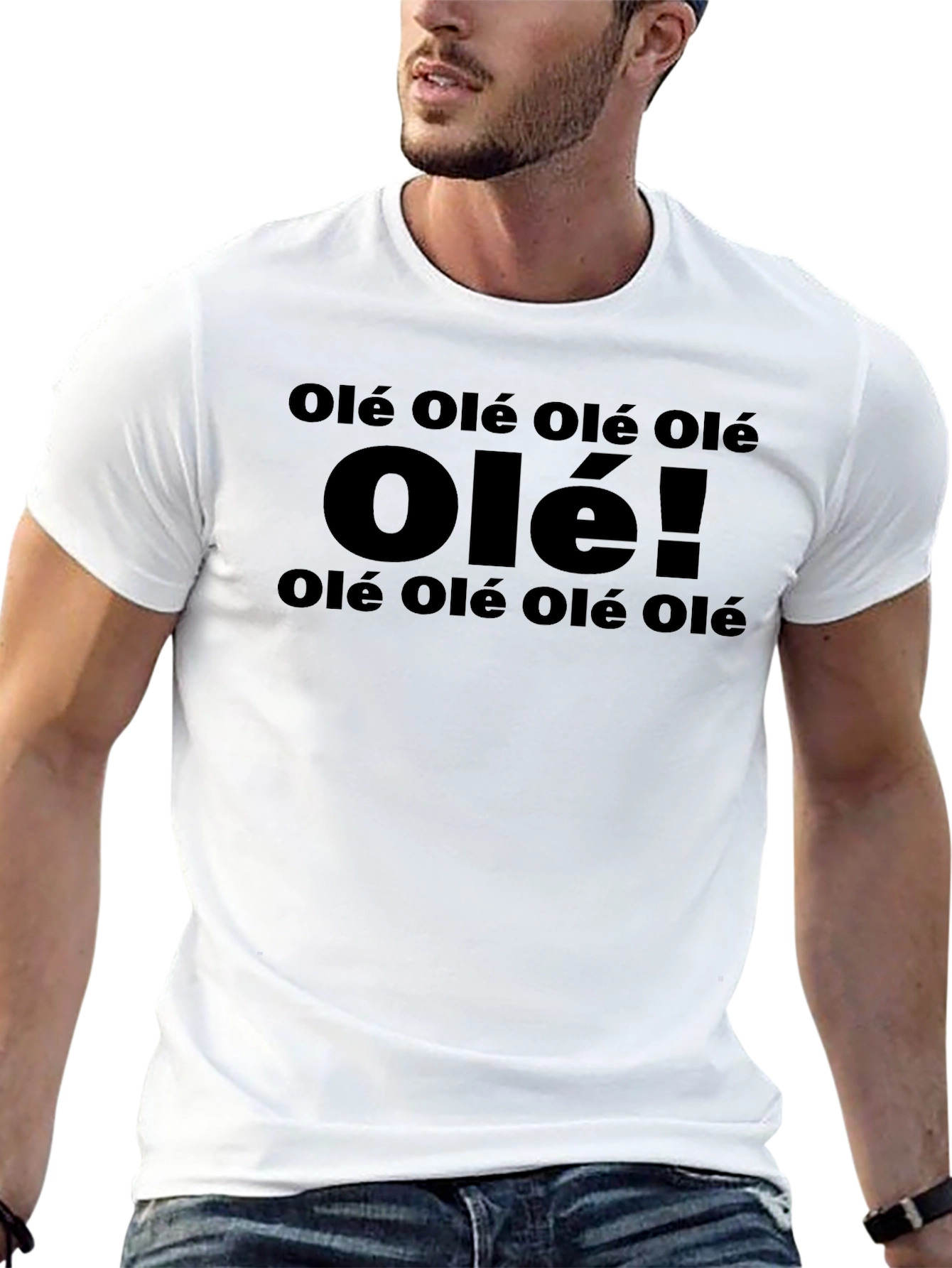 Olé! Graphic Print T-Shirt - Soft Cotton Tee