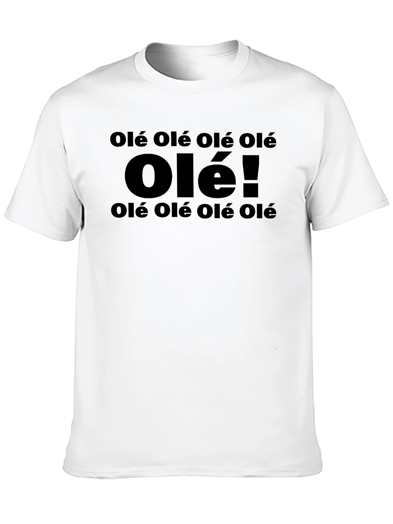 Olé! Graphic Print T-Shirt - Soft Cotton Tee