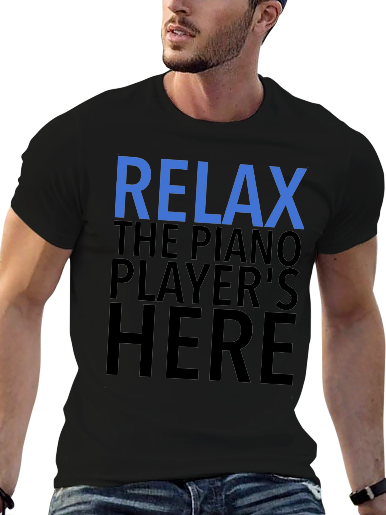 Relax Piano Player T-Shirt