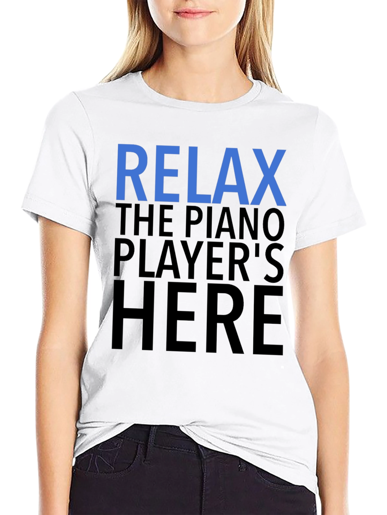 Relax Piano Player T-Shirt