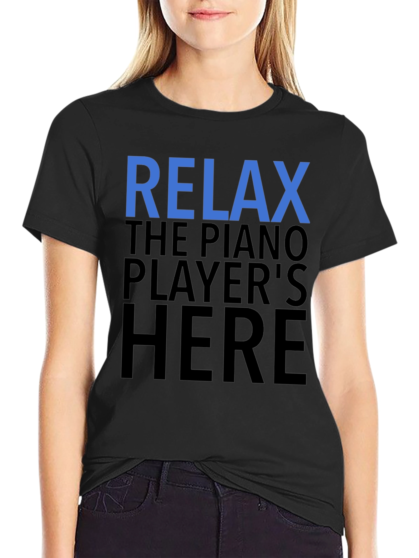 Relax Piano Player T-Shirt