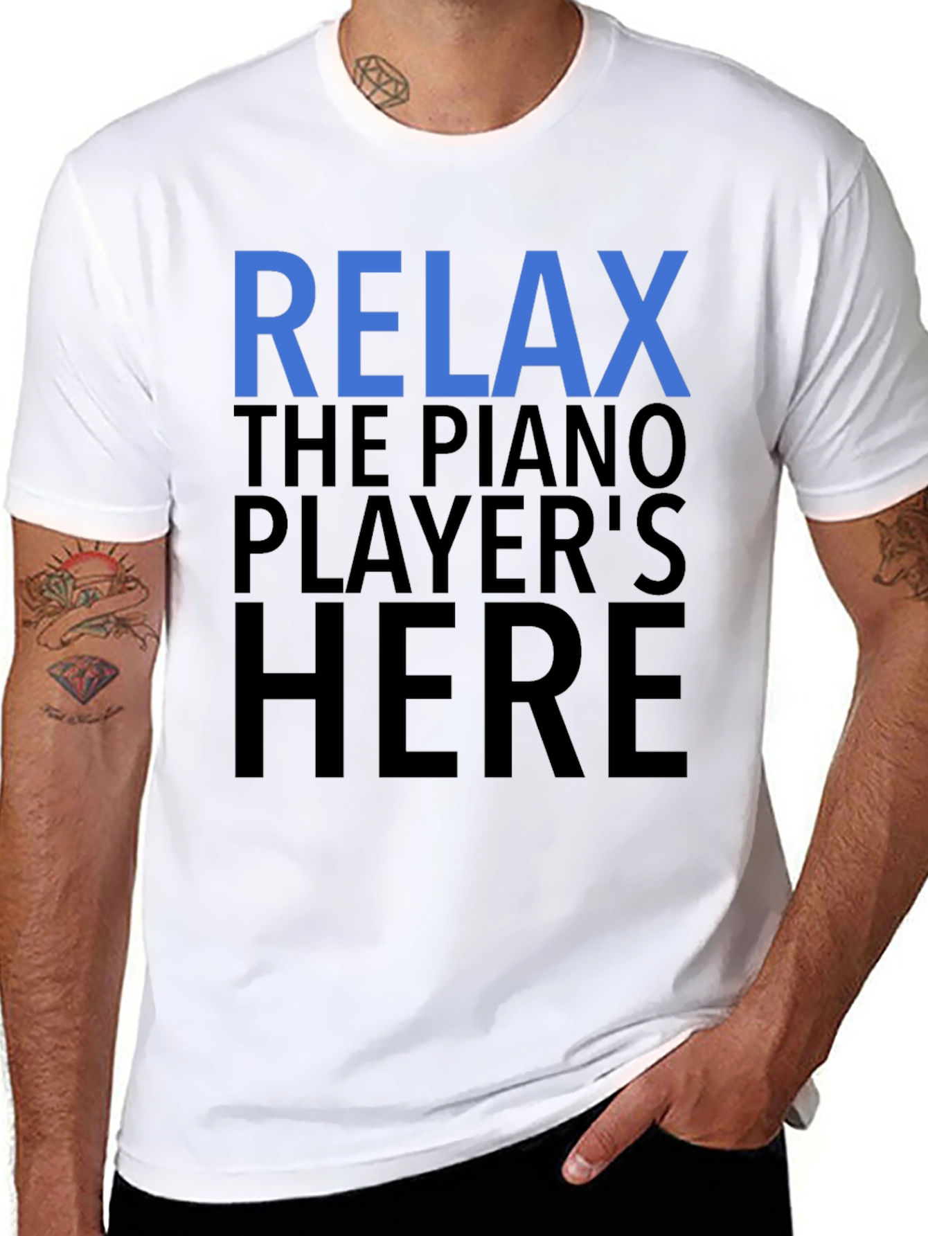 Relax Piano Player T-Shirt