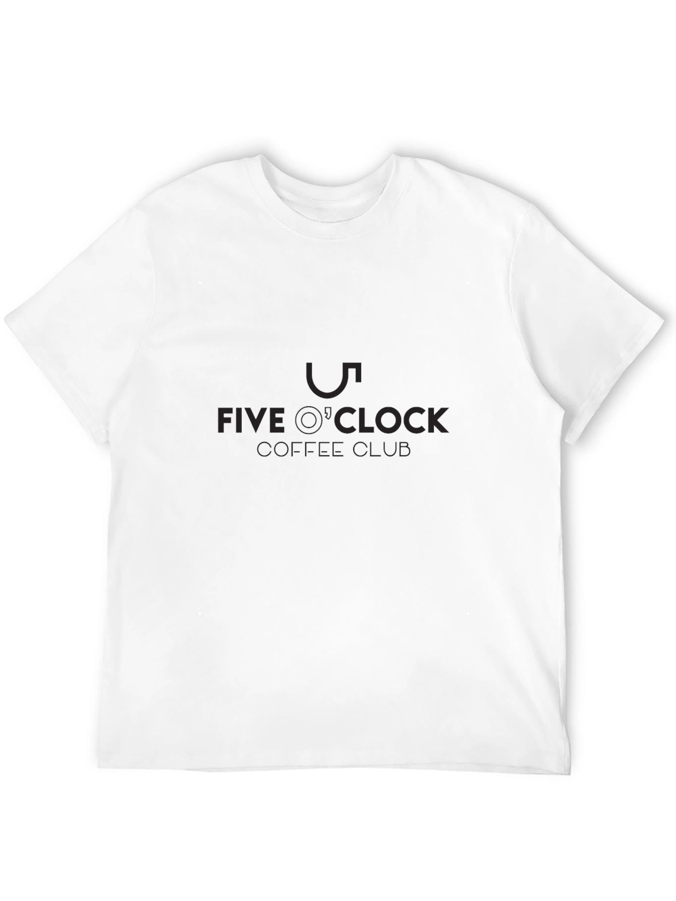 Five OClock Coffee Club Black T-Shirt
