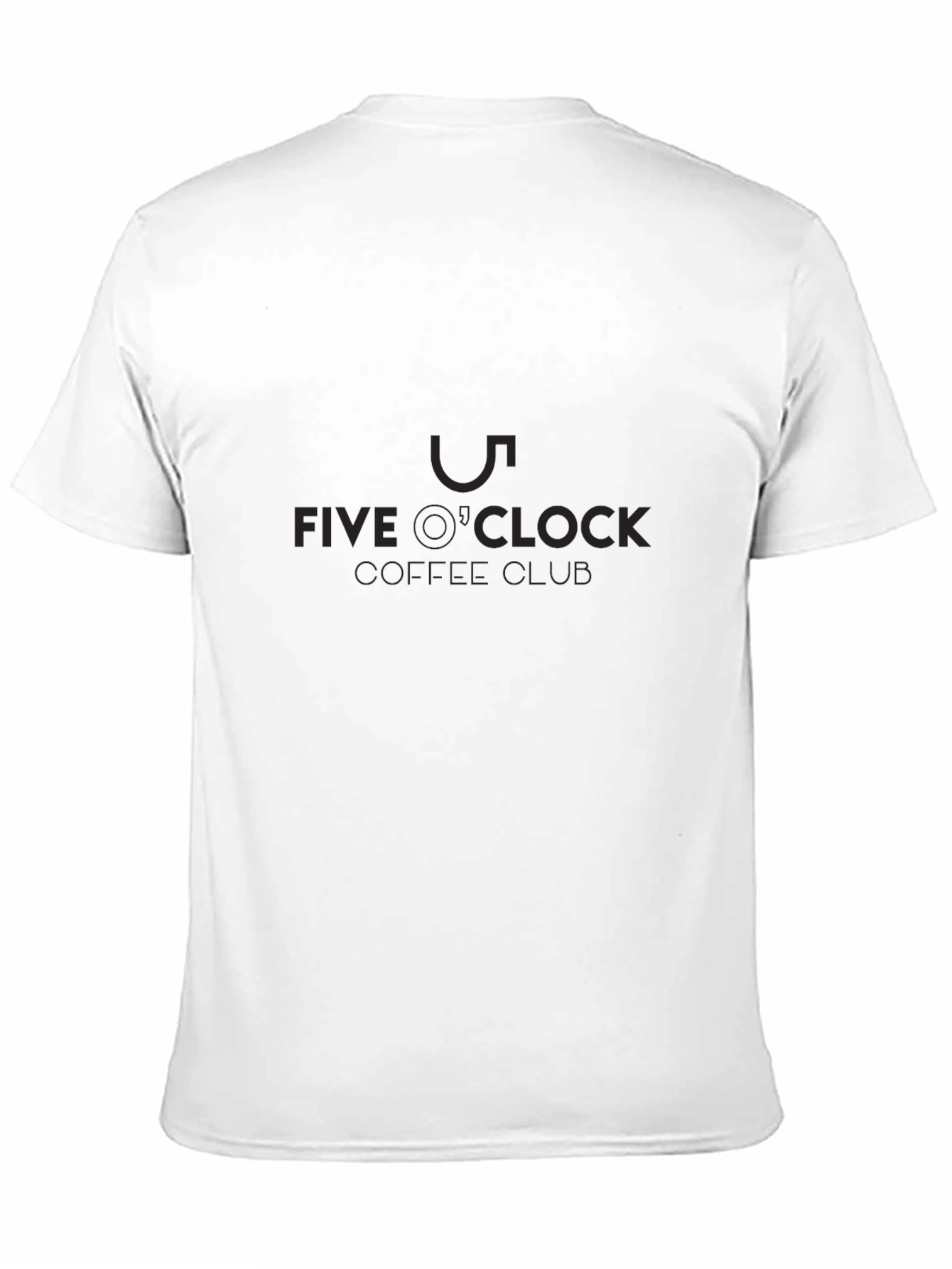 Five OClock Coffee Club Black T-Shirt