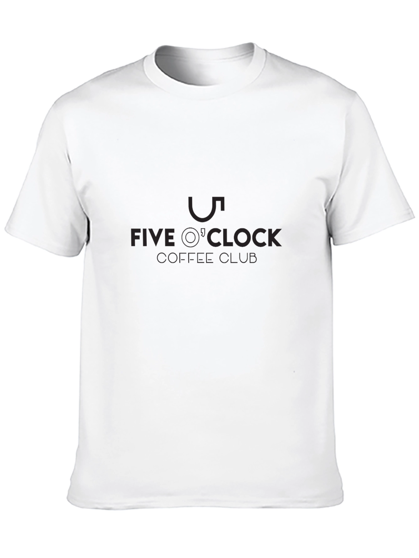 Five OClock Coffee Club Black T-Shirt