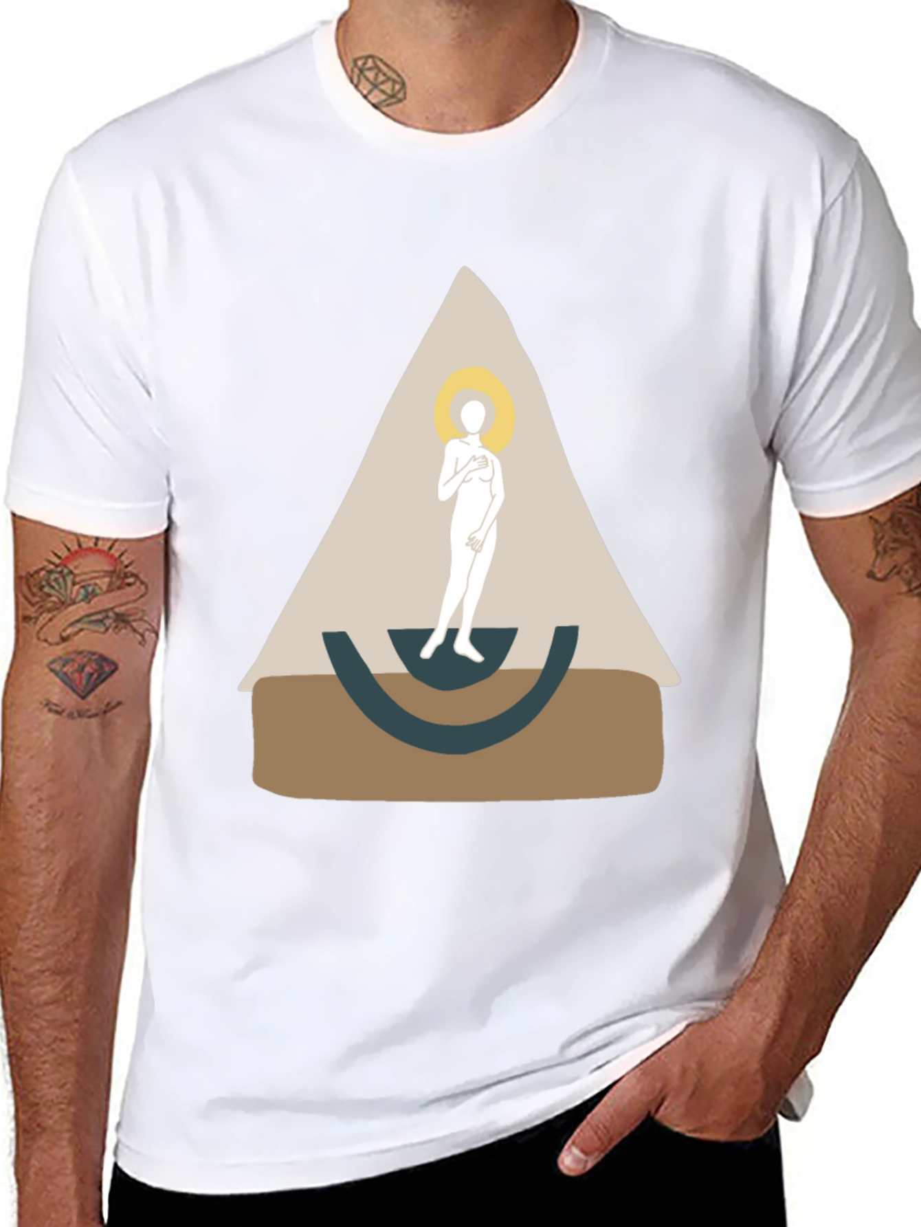 Geometric Figure Tee