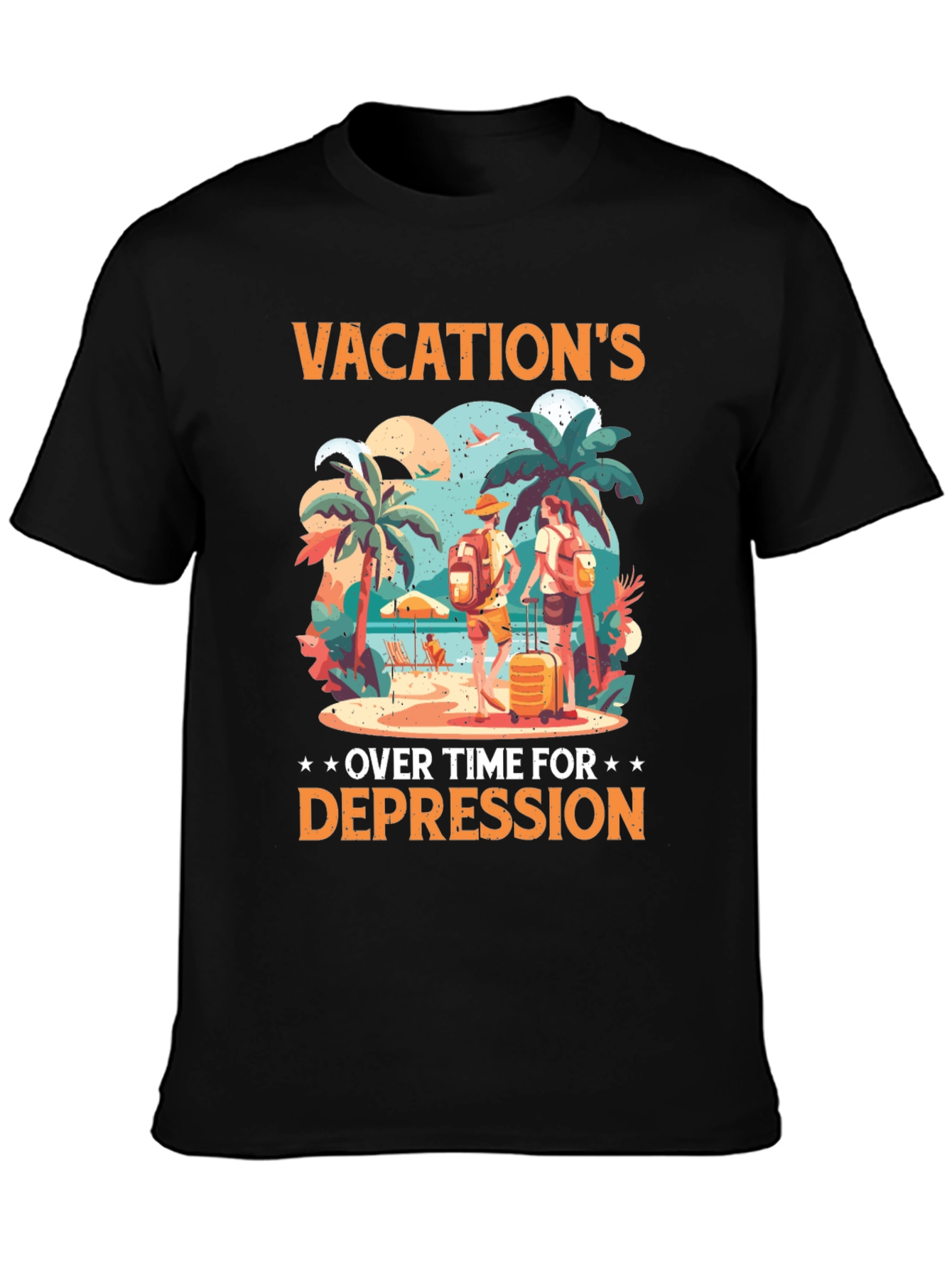 Vacations Over Funny T-Shirt
