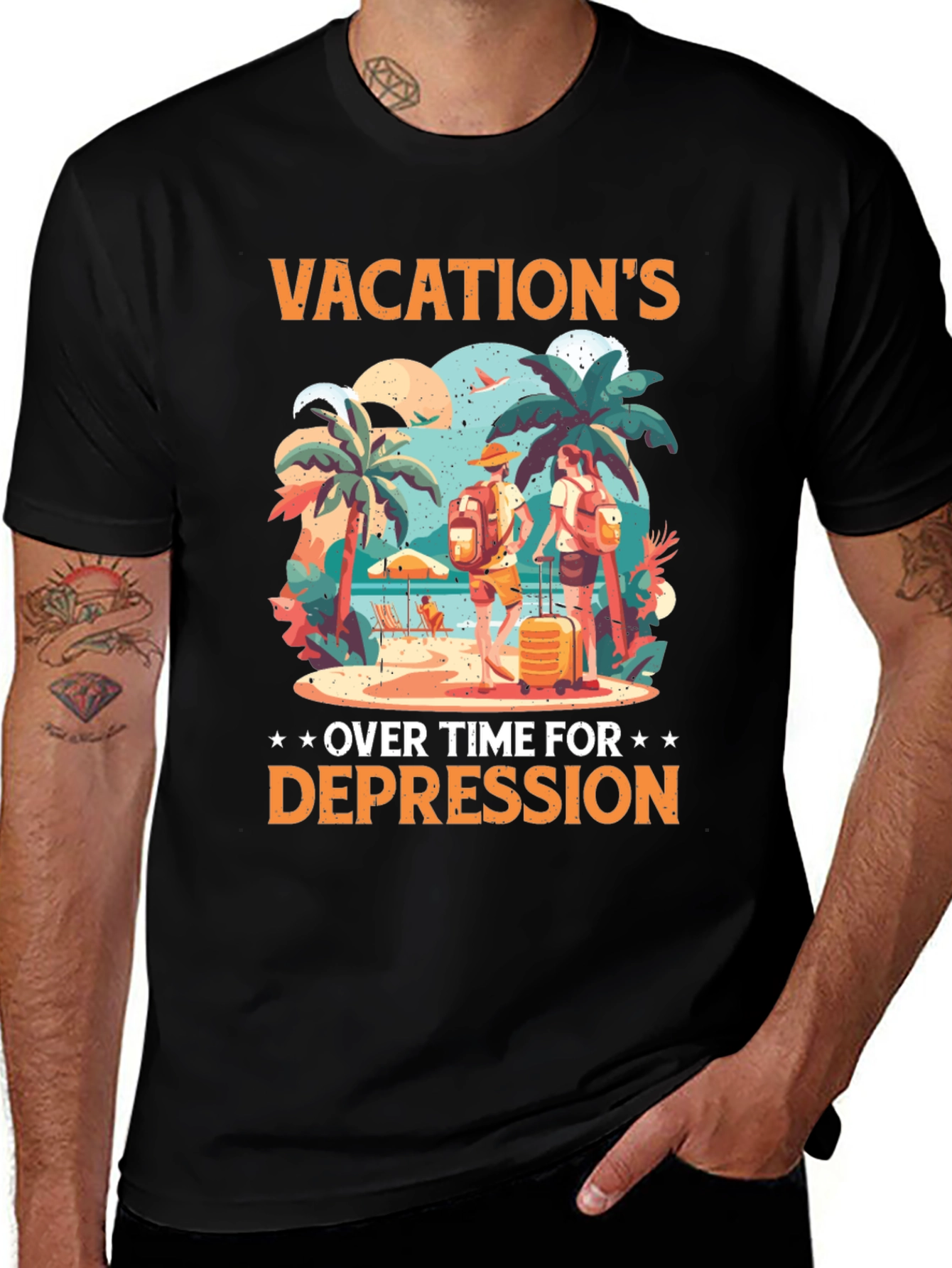 Vacations Over Funny T-Shirt