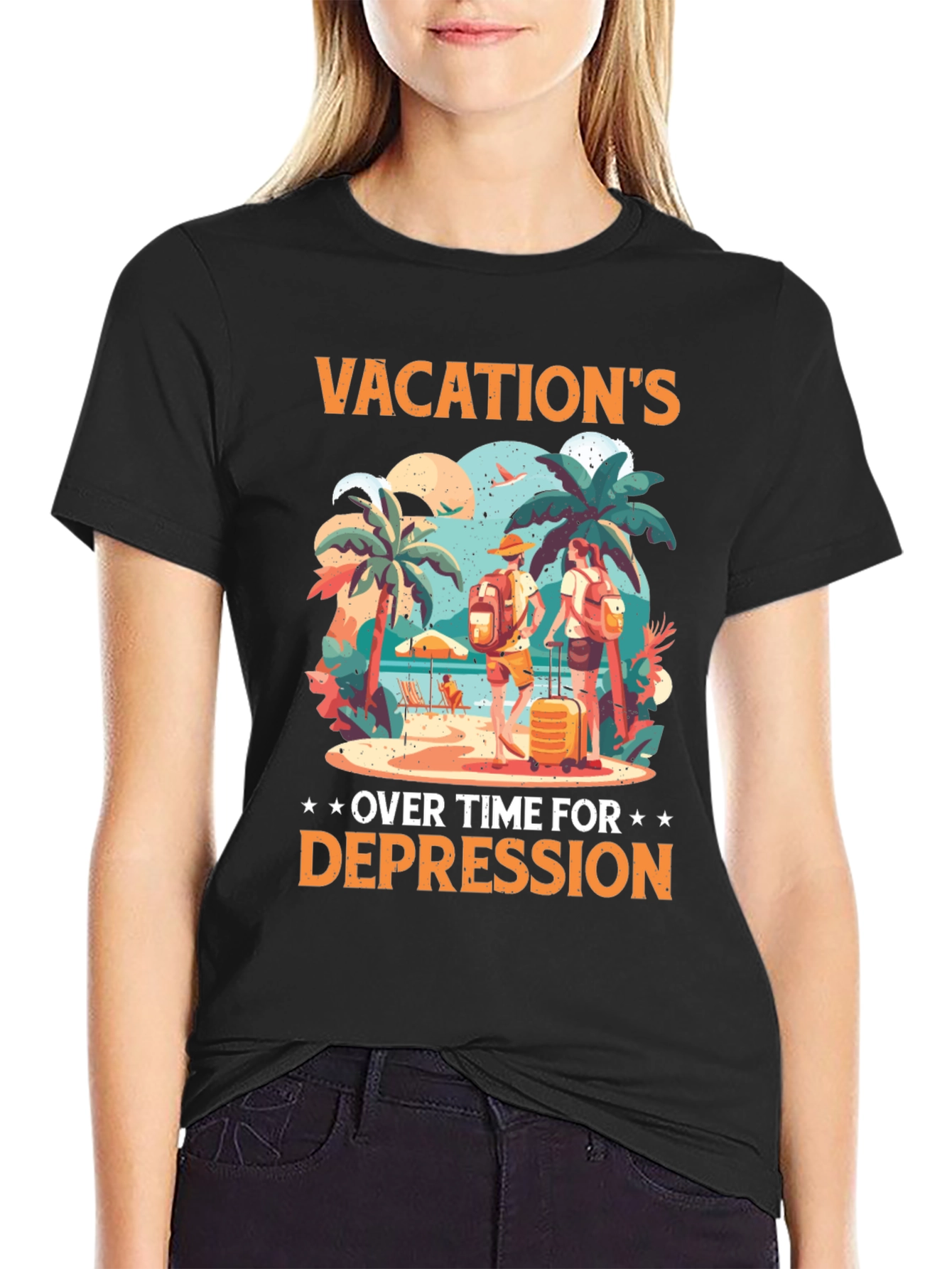 Vacations Over Funny T-Shirt