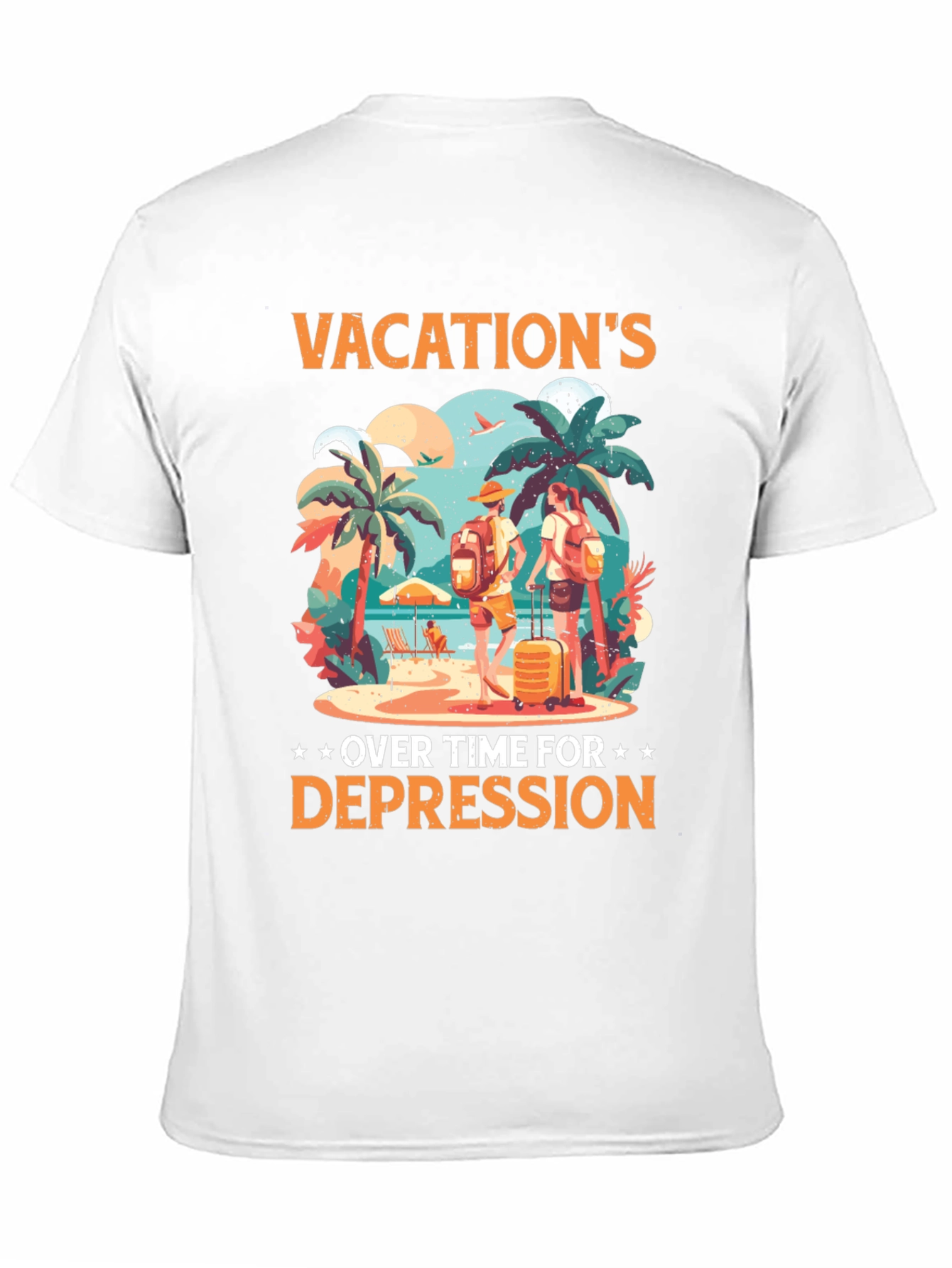 Vacations Over Funny T-Shirt