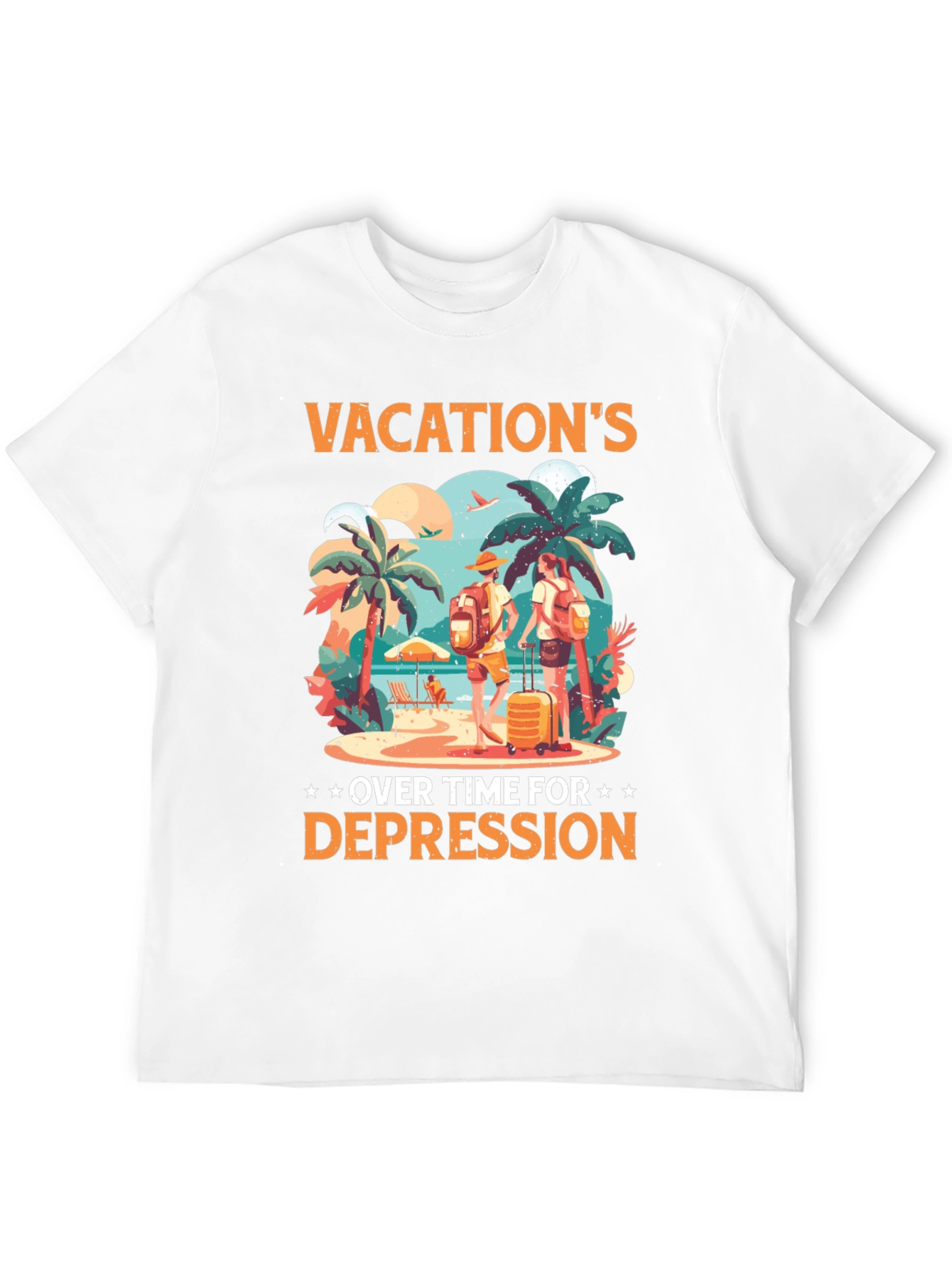 Vacations Over Funny T-Shirt