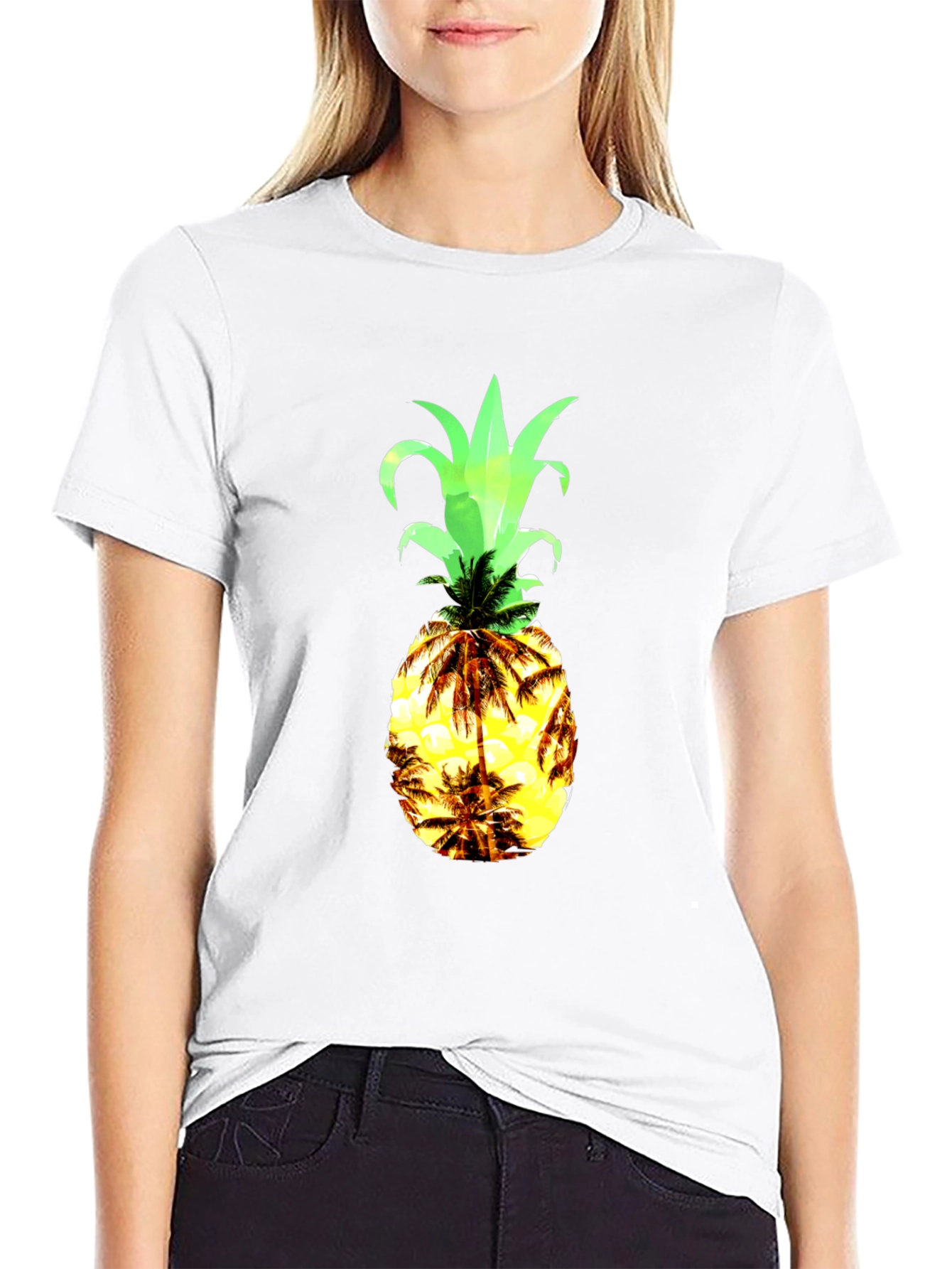 Tropical Pineapple Graphic Tee