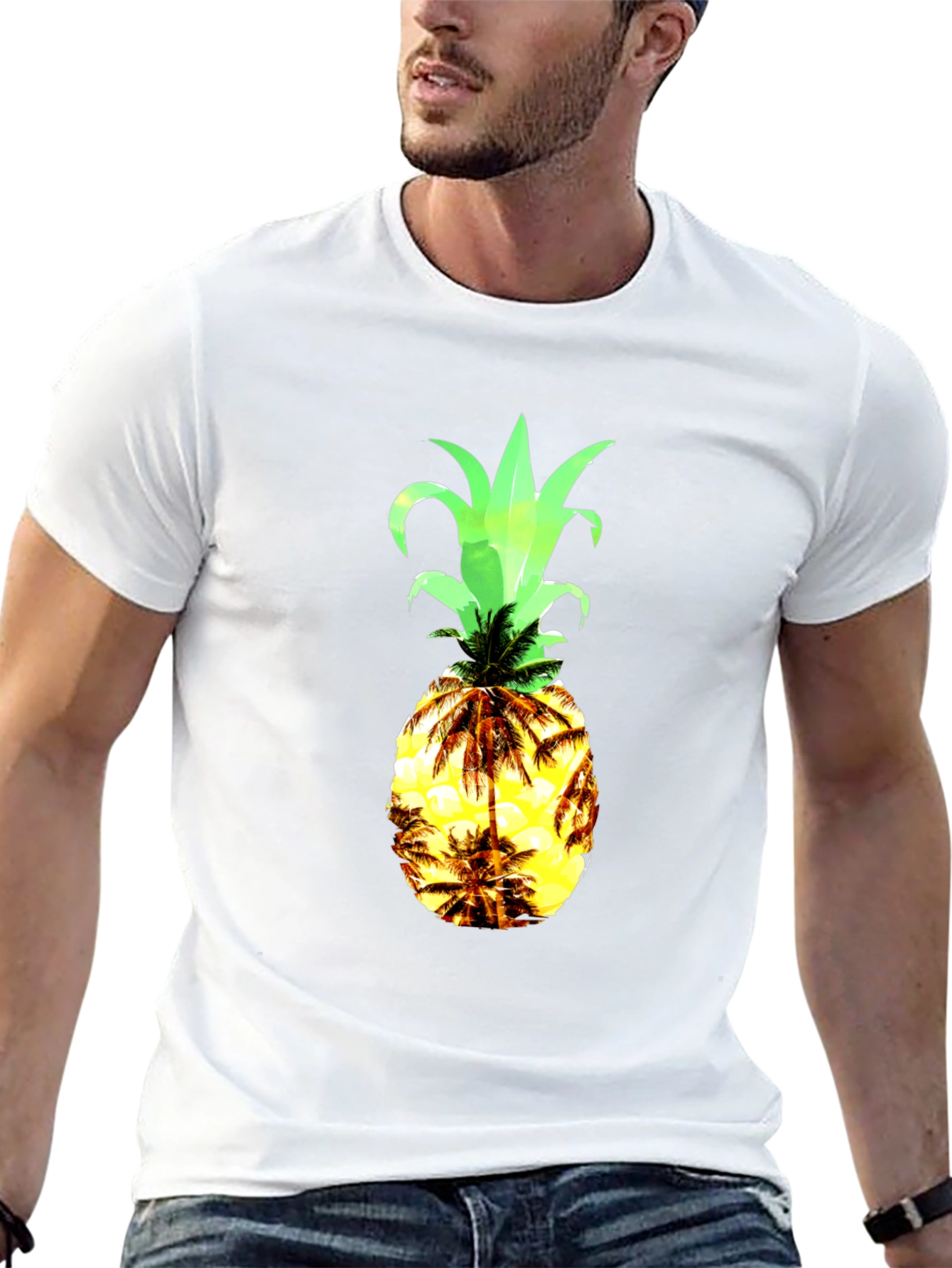Tropical Pineapple Graphic Tee