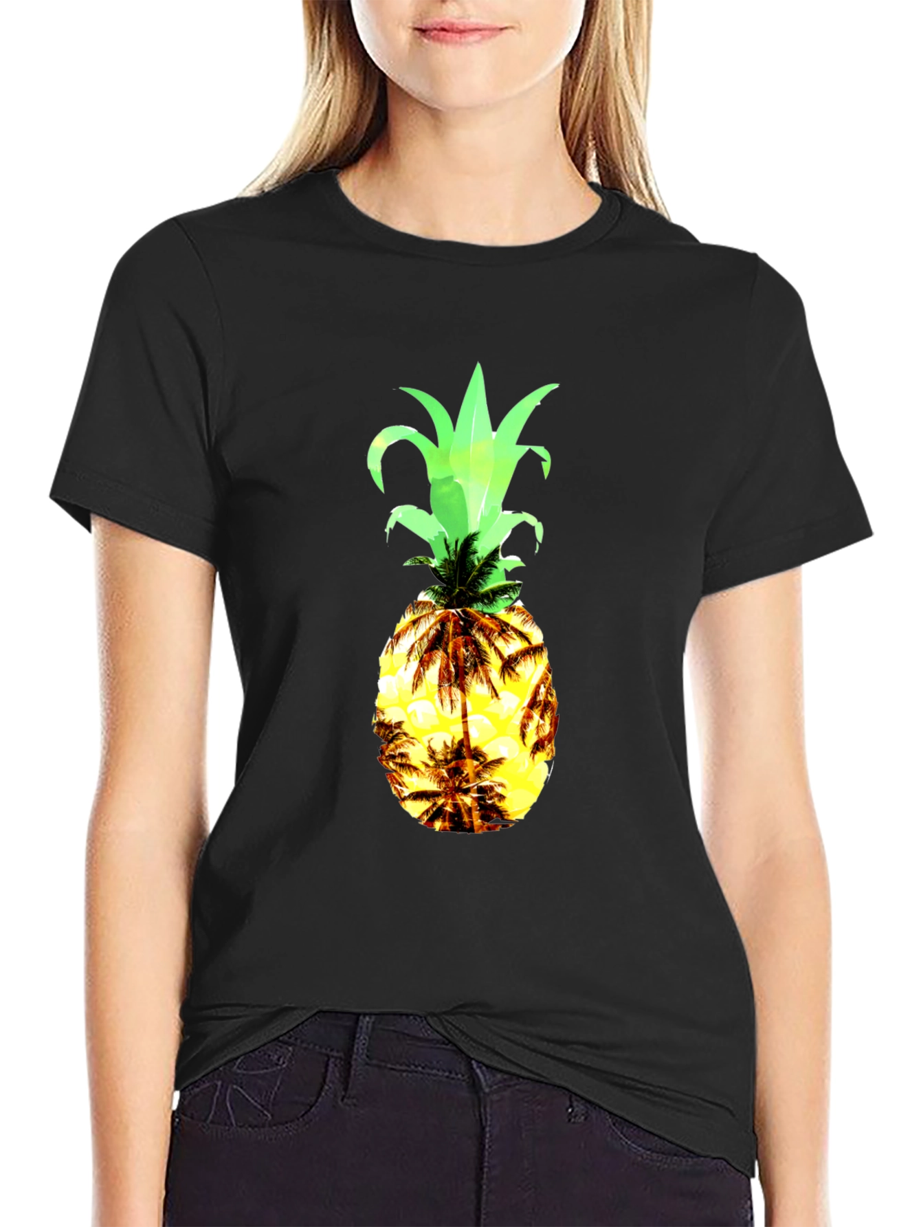 Tropical Pineapple Graphic Tee
