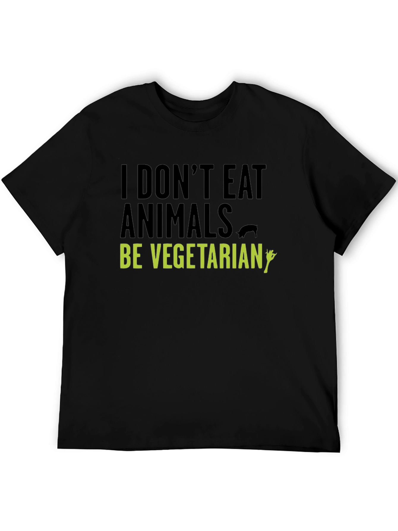Vegan Vegetarian T-Shirt Animal Rights Tee