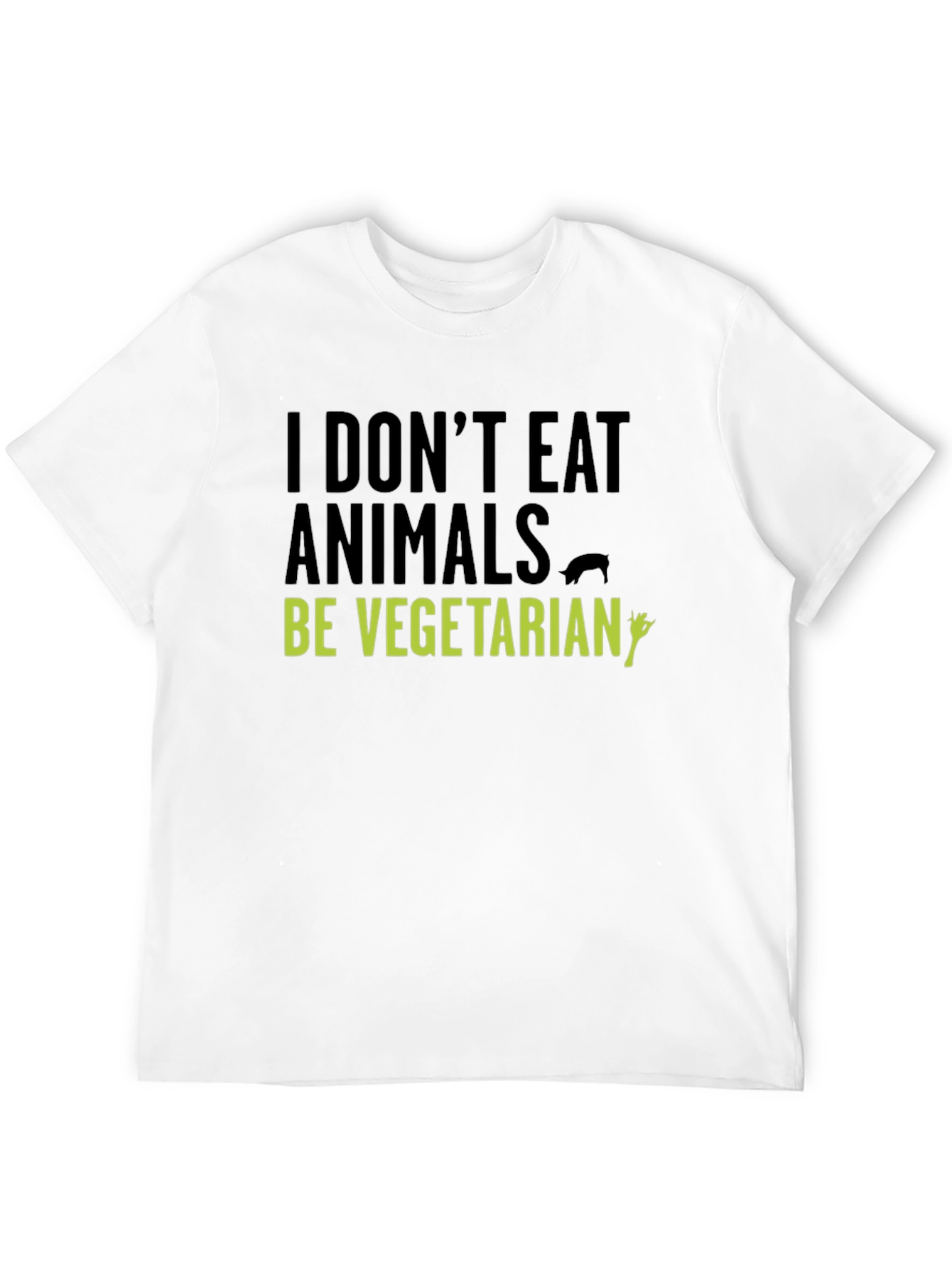 Vegan Vegetarian T-Shirt Animal Rights Tee