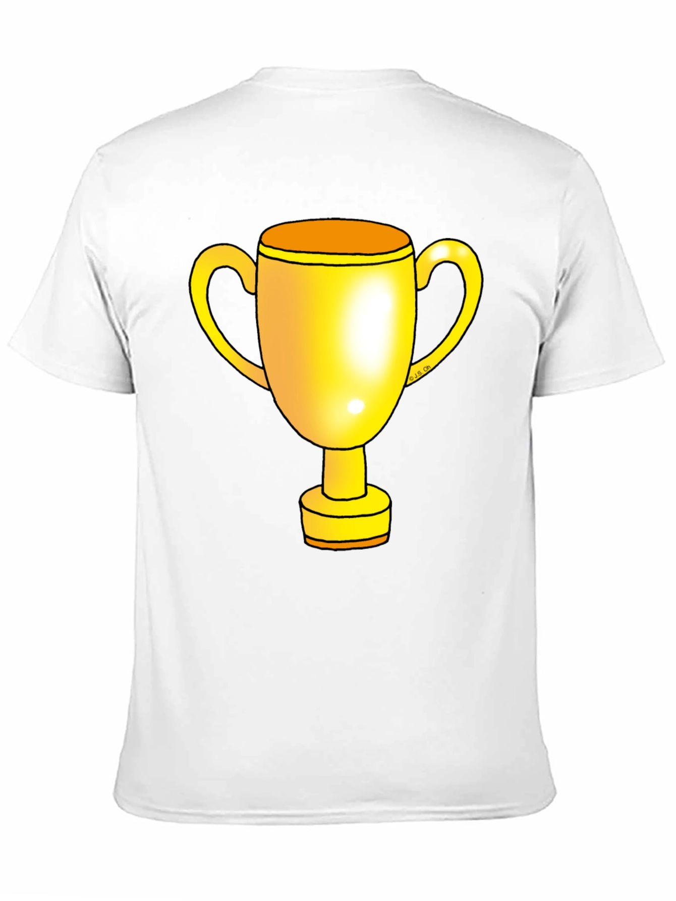 Gold Trophy Graphic T-Shirt