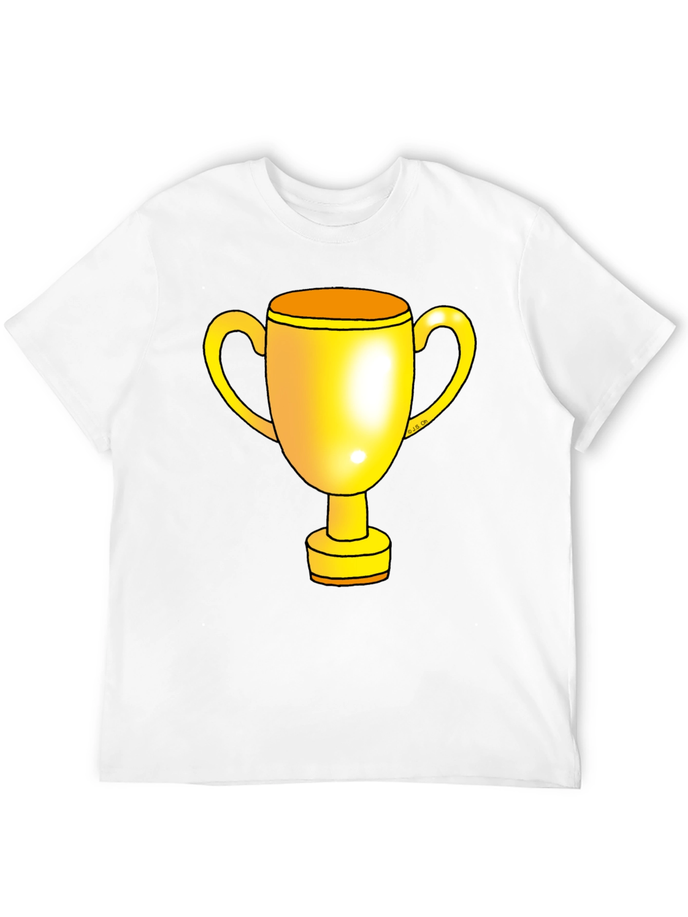 Gold Trophy Graphic T-Shirt