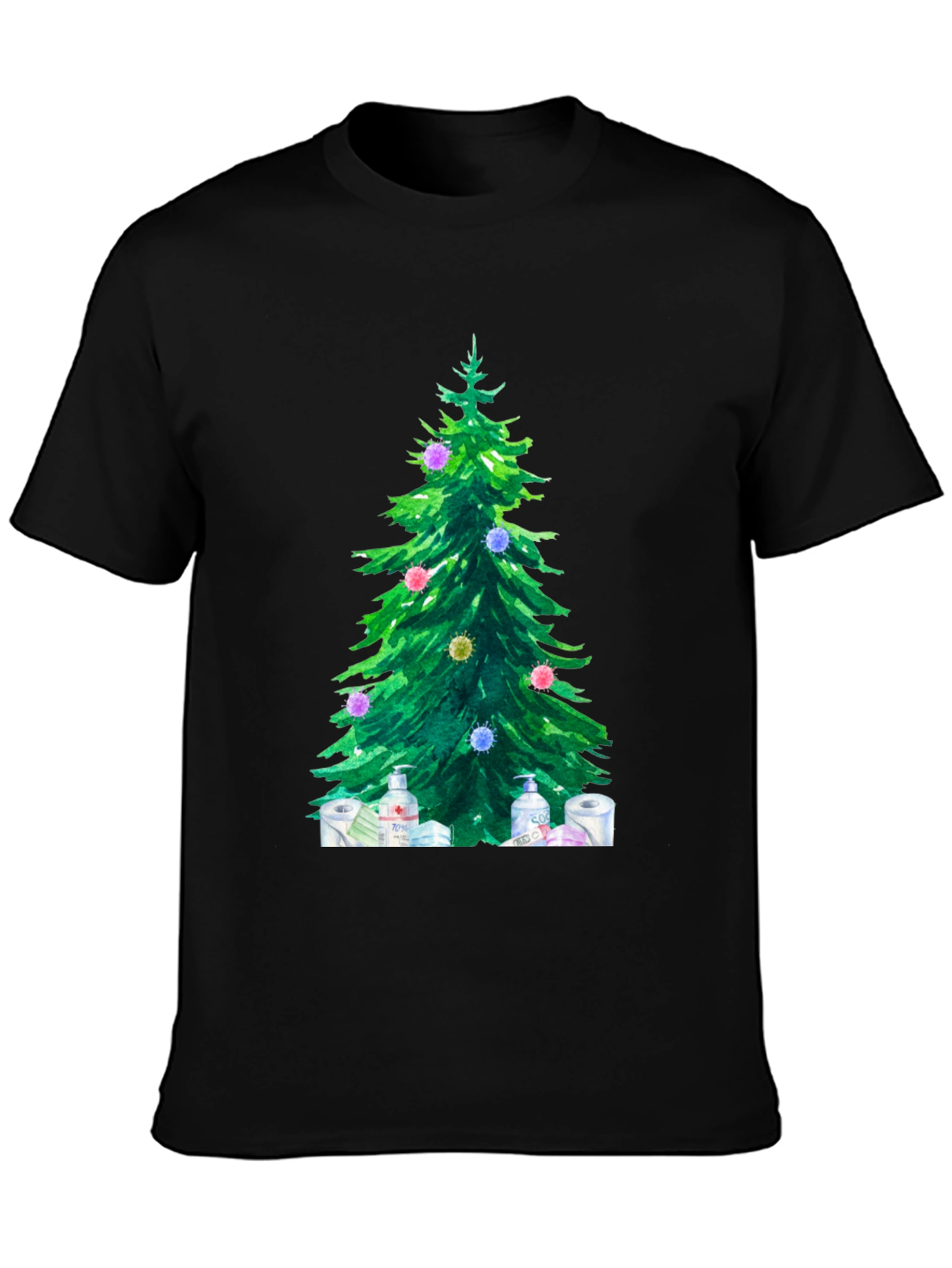 Christmas Tree Pandemic Holiday T-Shirt