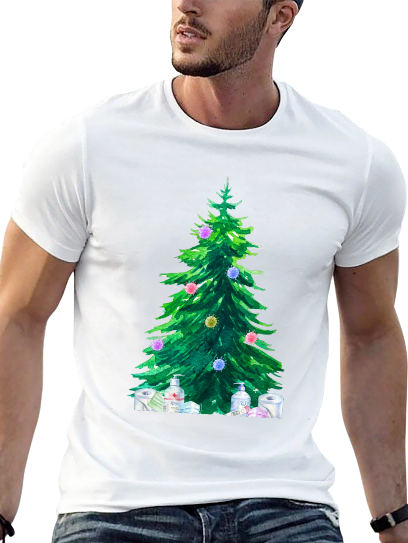 Christmas Tree Pandemic Holiday T-Shirt