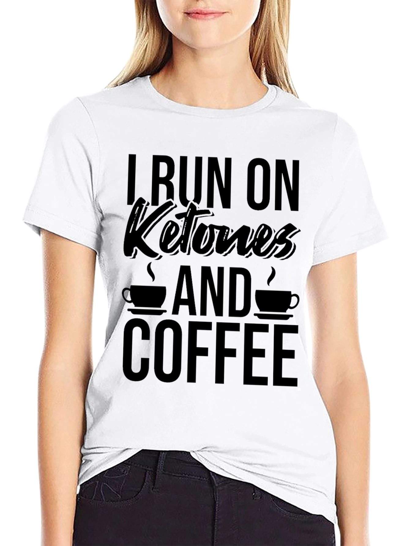 I Run On Ketones And Coffee Graphic Tee