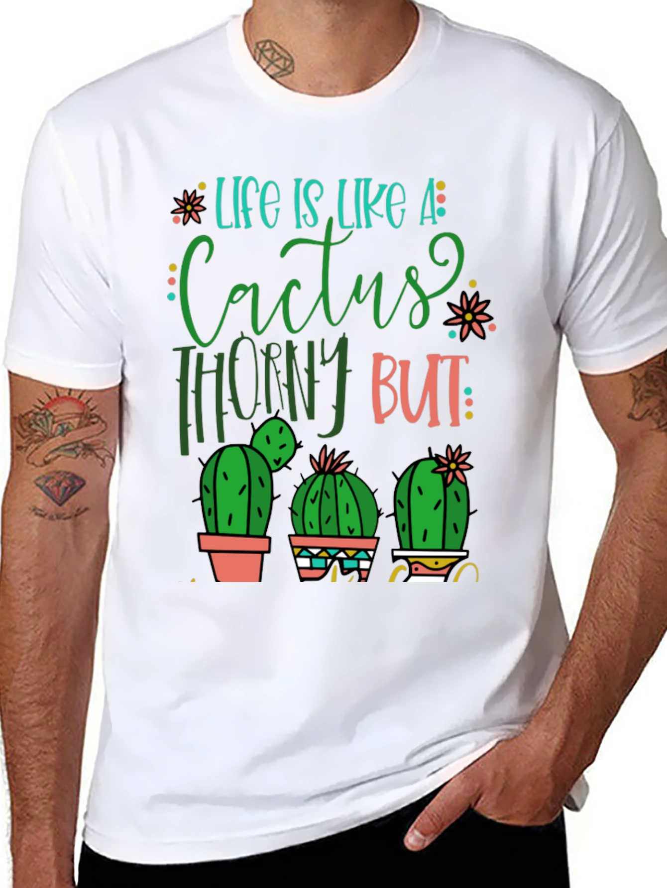 Life is Like a Cactus T-Shirt
