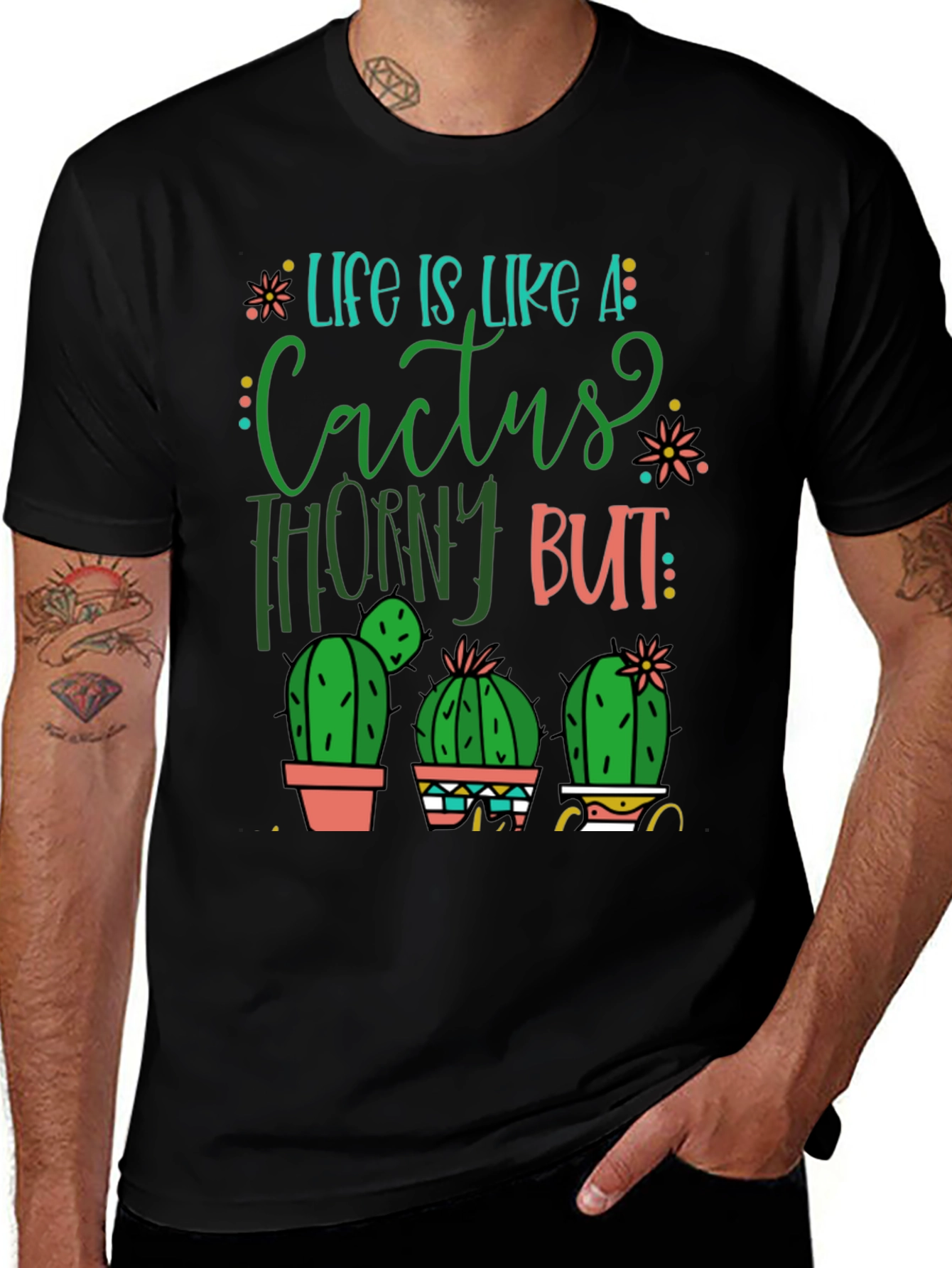 Life is Like a Cactus T-Shirt