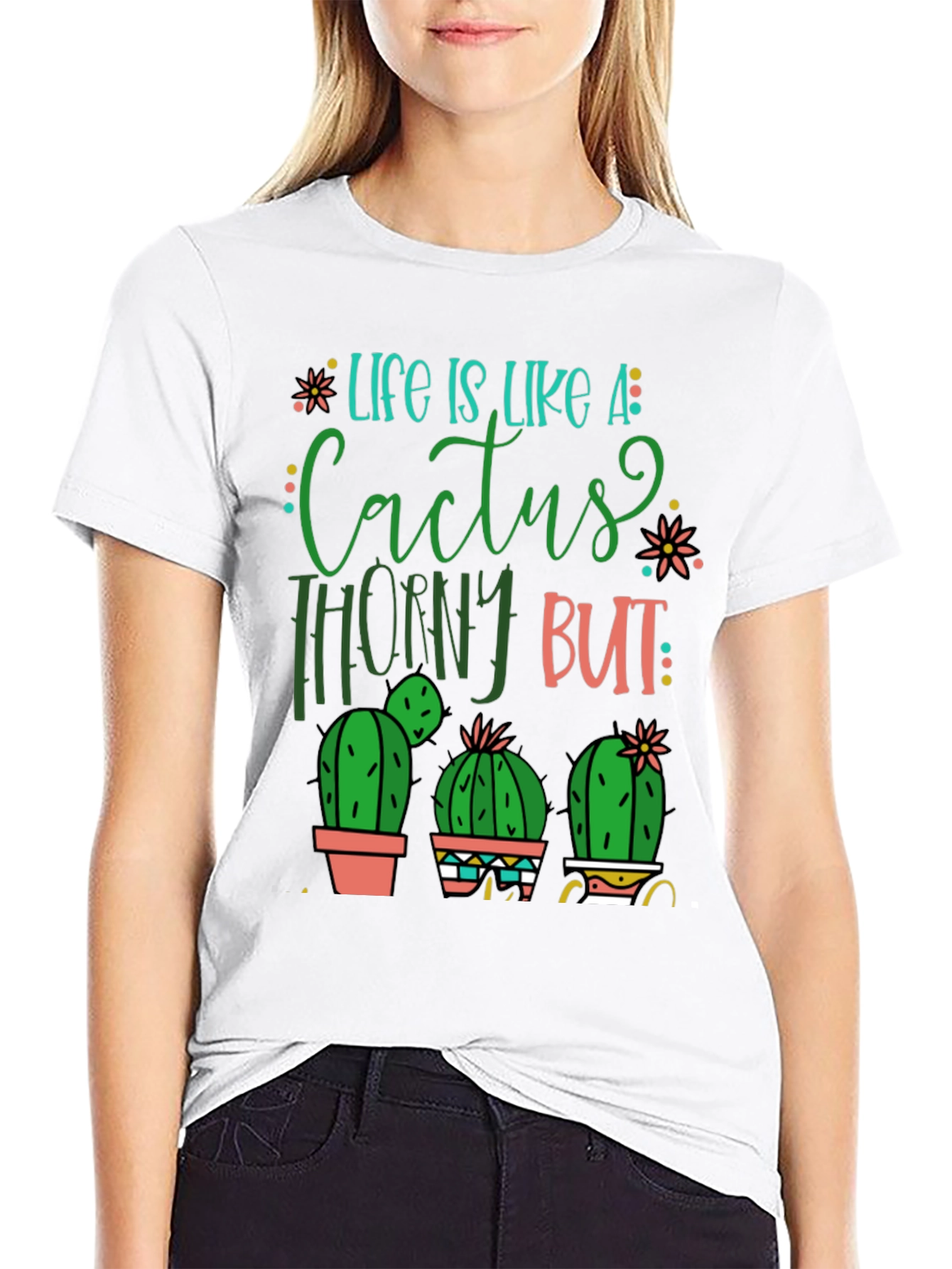 Life is Like a Cactus T-Shirt