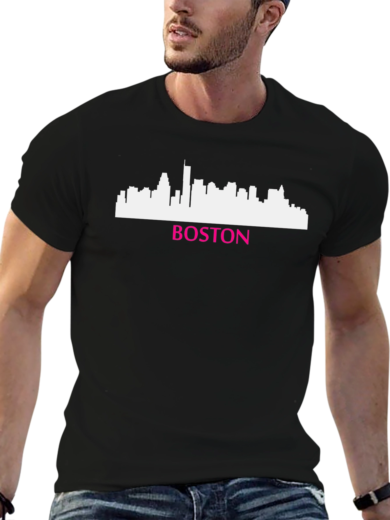 Boston Skyline T-Shirt - Classic City Pride
