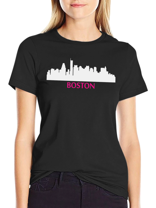 Boston Skyline T-Shirt - Classic City Pride