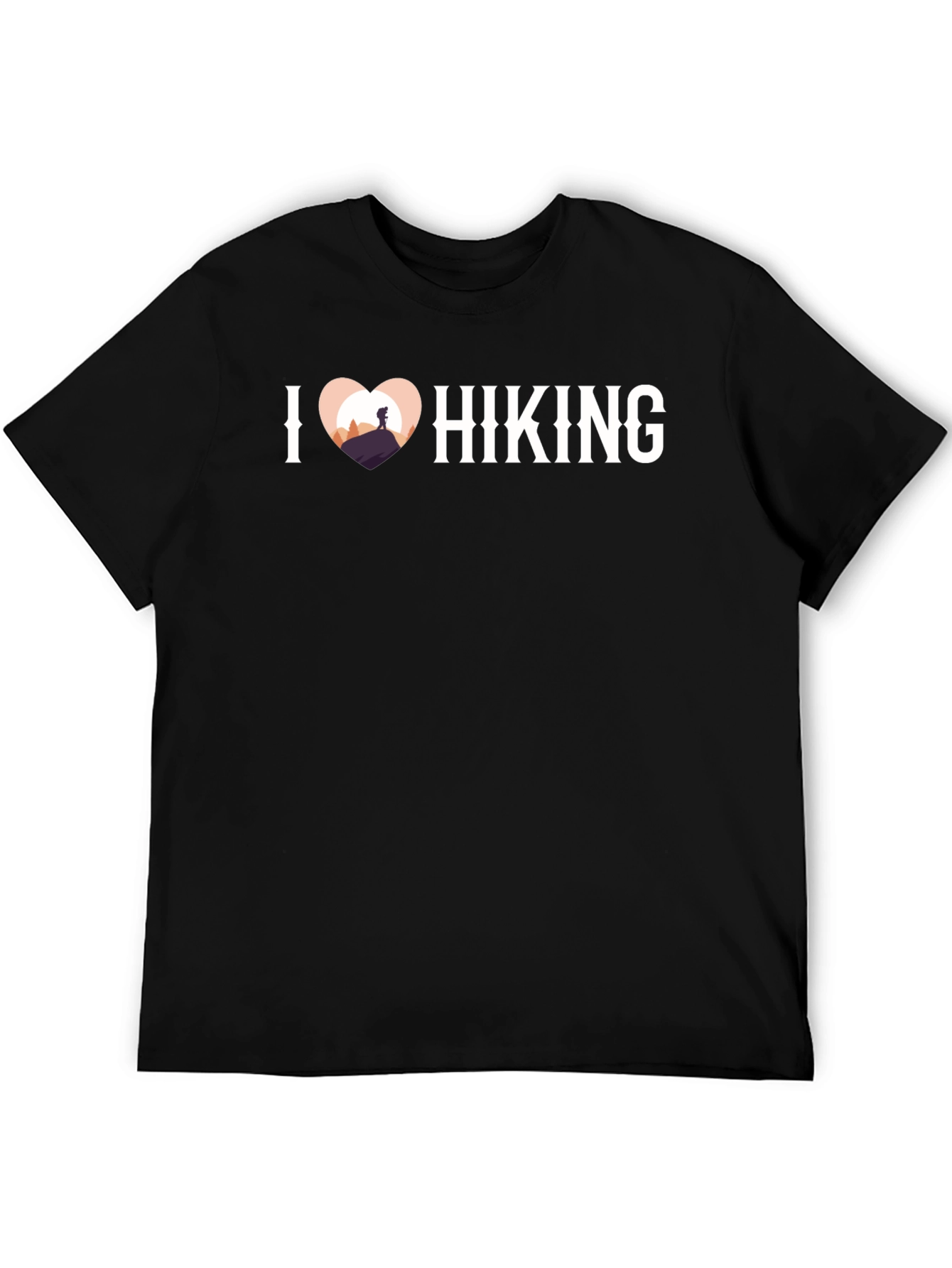 I Heart Hiking Graphic Tee - Adventure Shirt