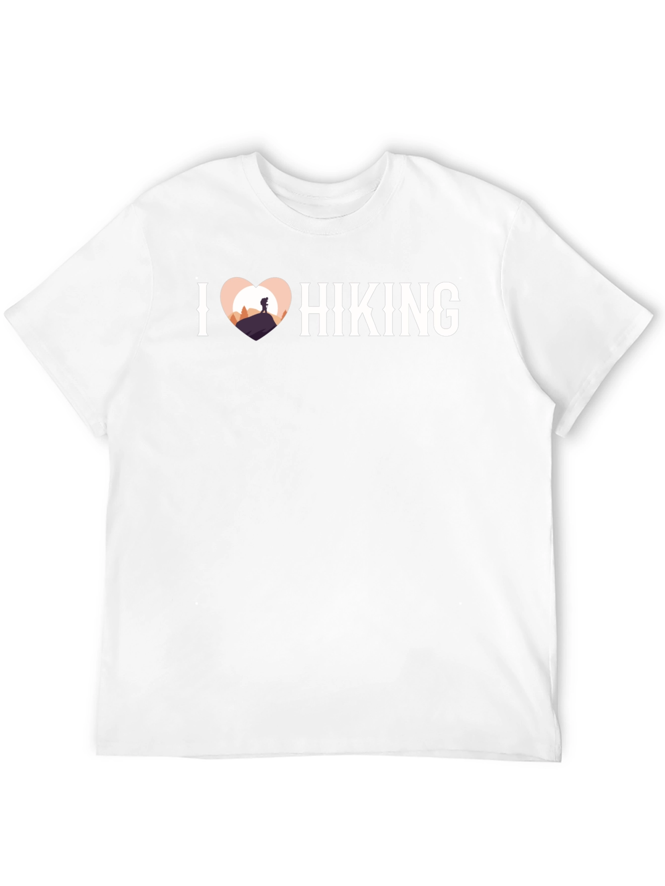 I Heart Hiking Graphic Tee - Adventure Shirt